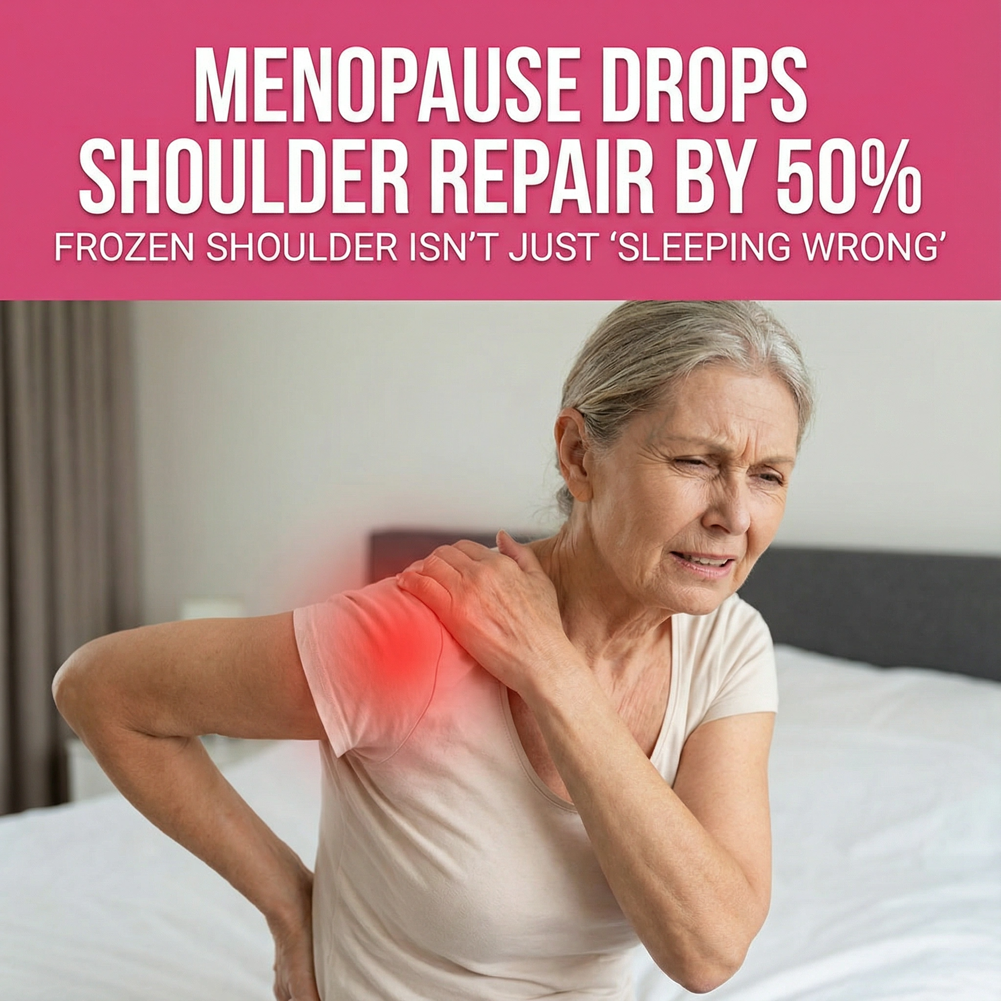 Sarah Mitchell Menopause Joint Expert Facebook ad