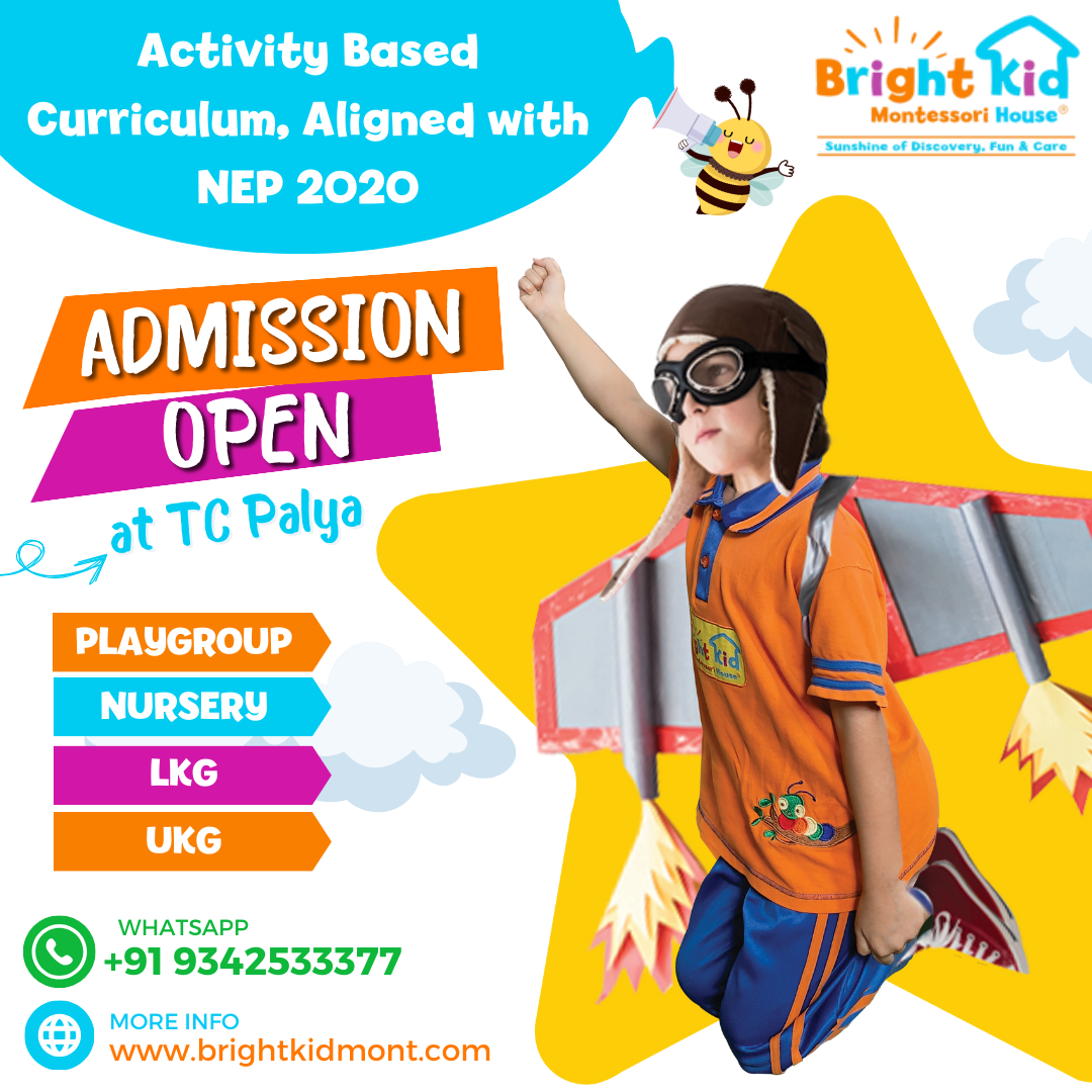 Bright Kid Montessori House Facebook ad: Enquire Now