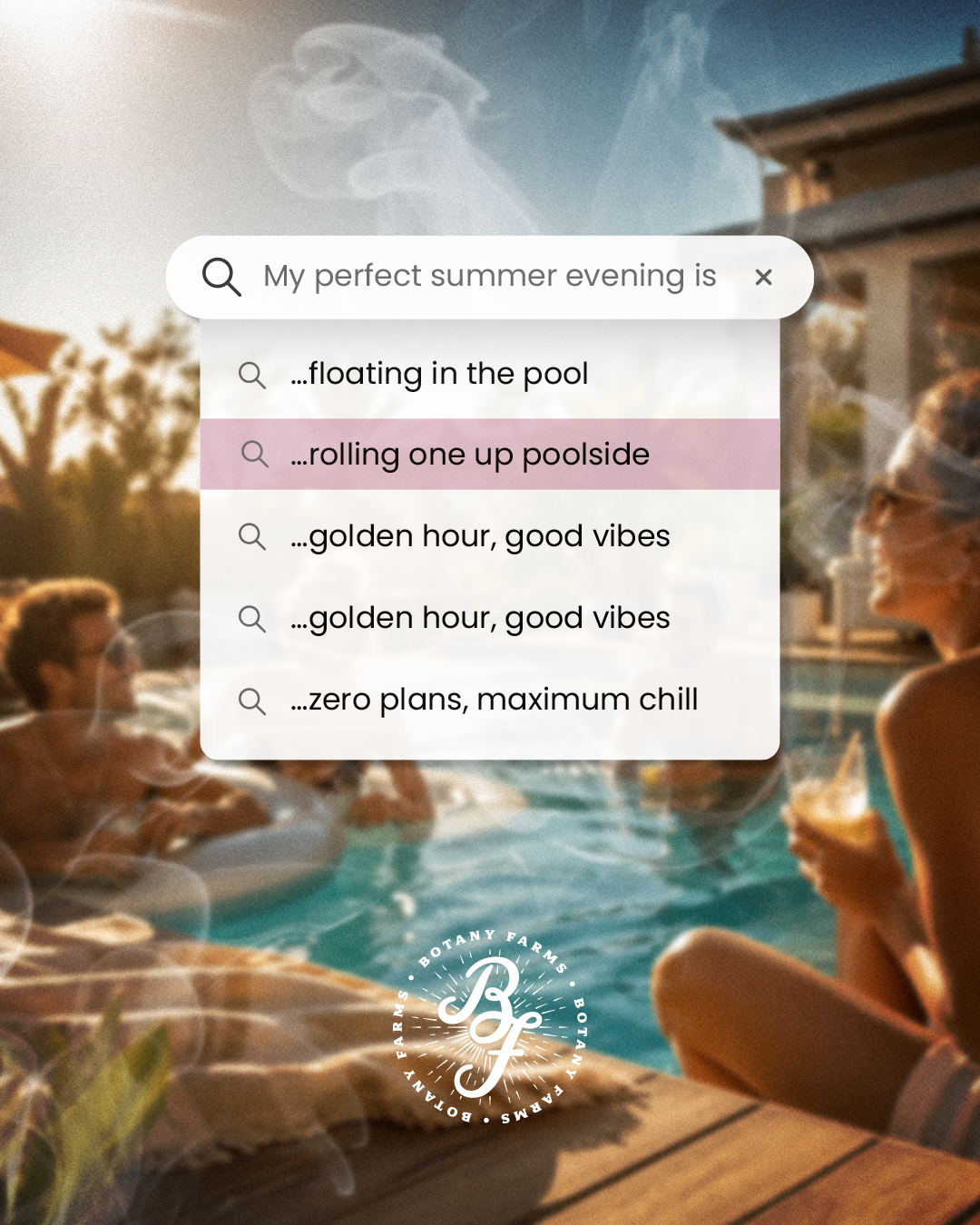 Botany Farms Facebook ad: Find Your Perfect Vibe