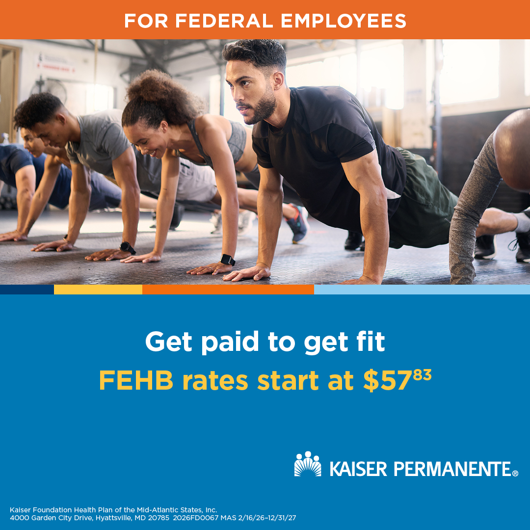 KP Mid Atlantic Facebook ad: See your FEHB rates