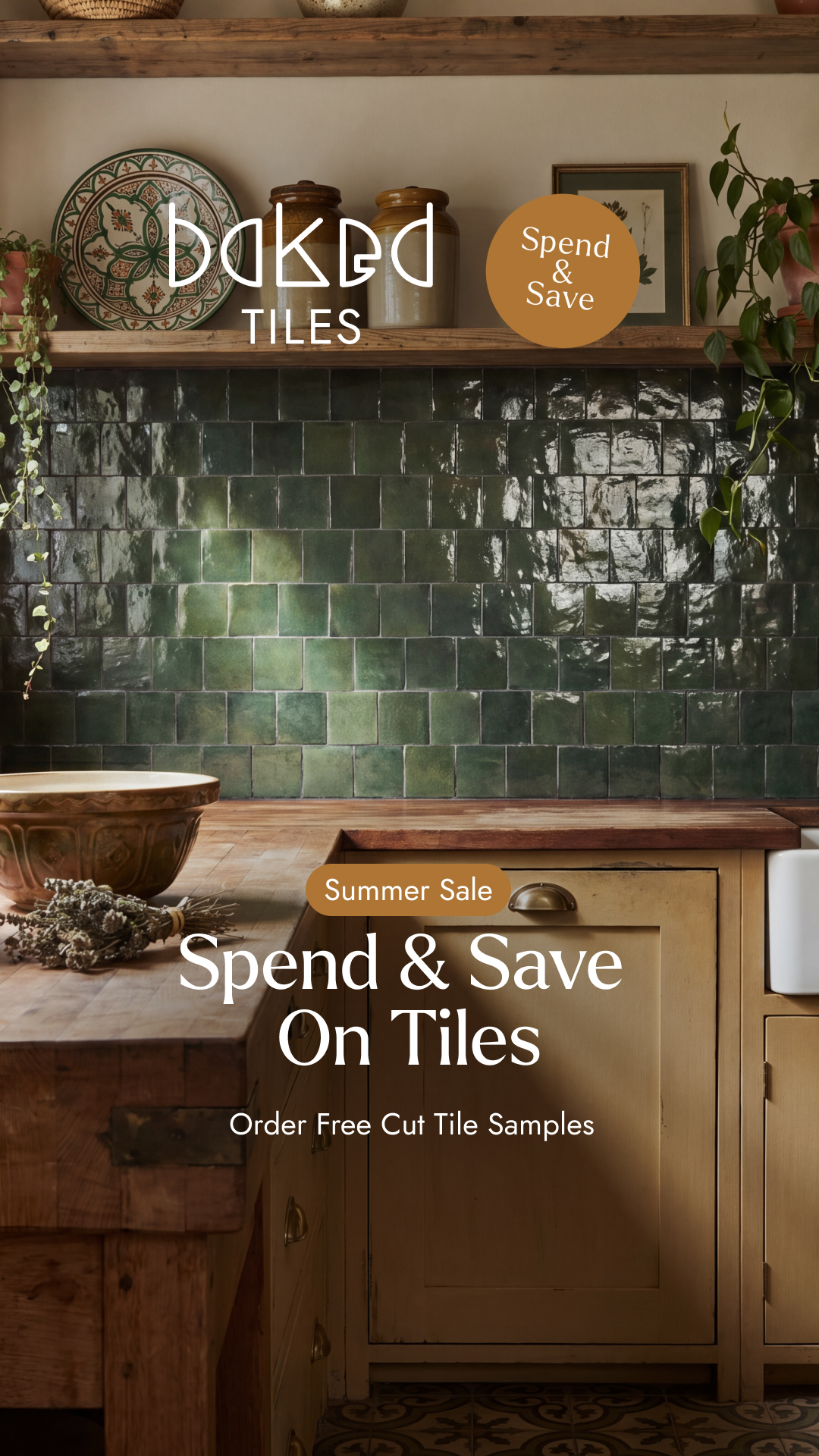 The Baked Tile Co. Facebook ad