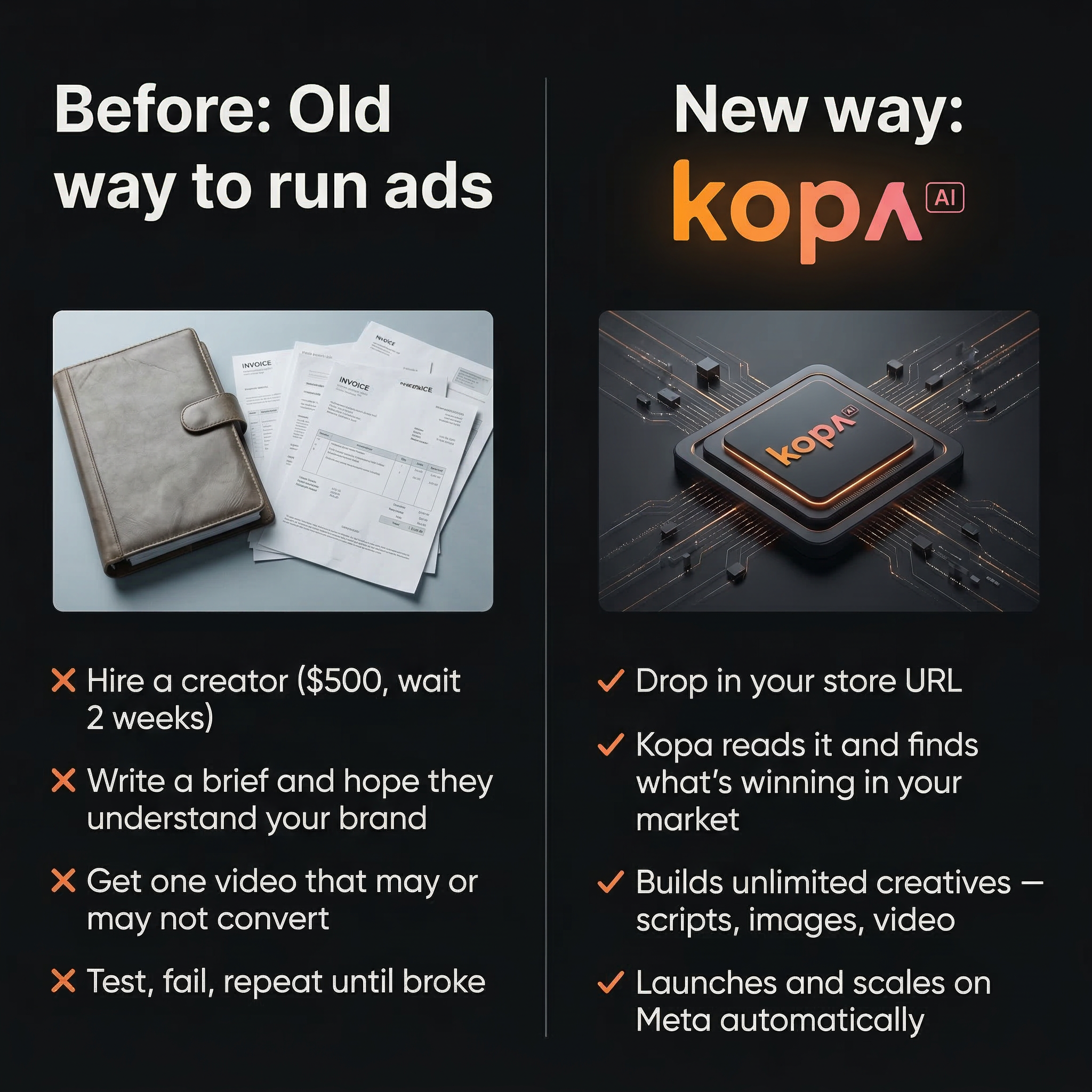 kopa.ai Facebook ad