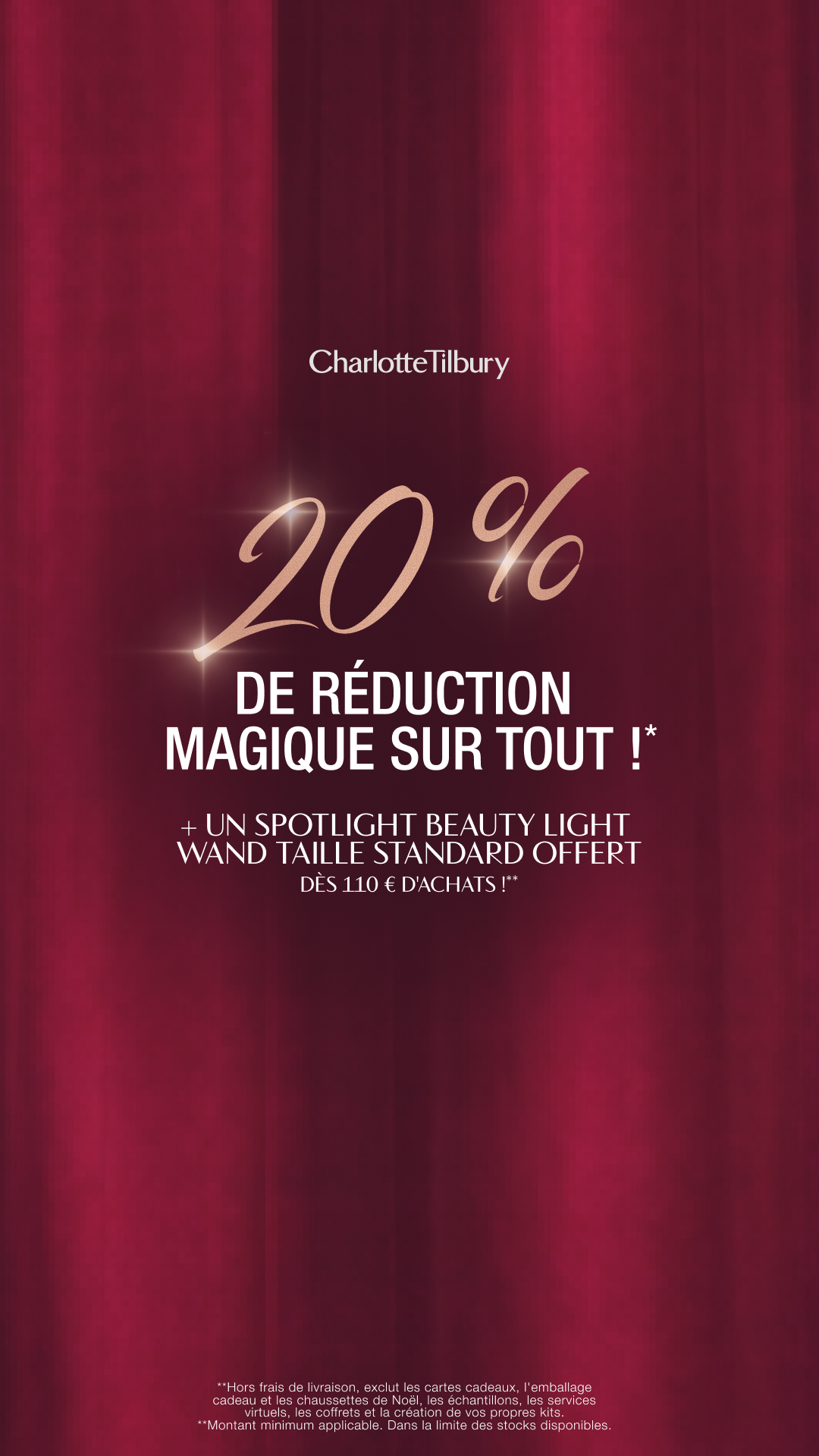 Charlotte Tilbury Facebook ad