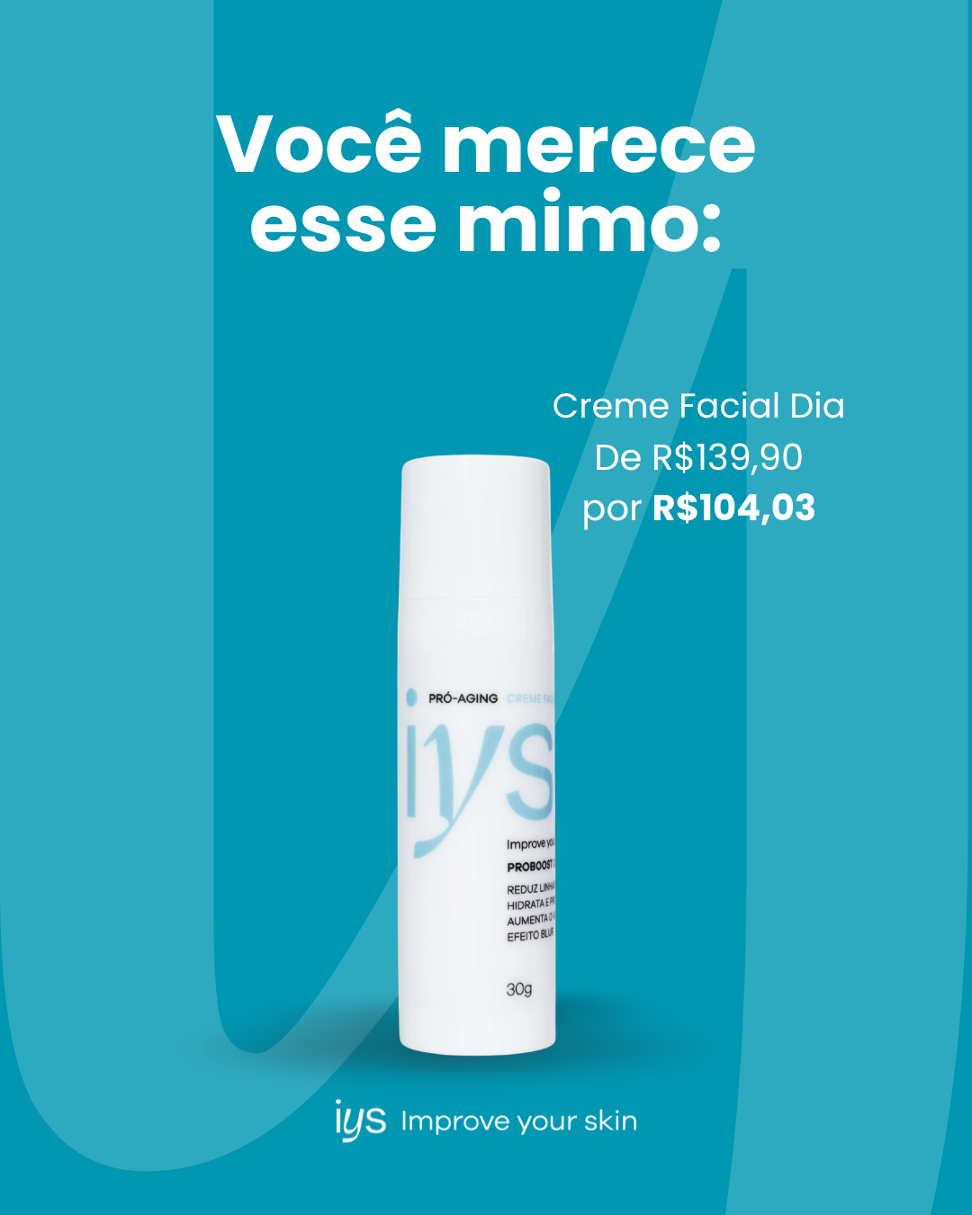 IYS Cosmetics Facebook ad