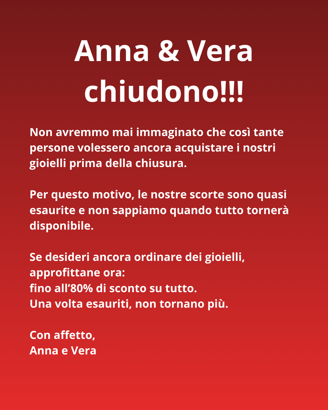Anna Vera Facebook ad