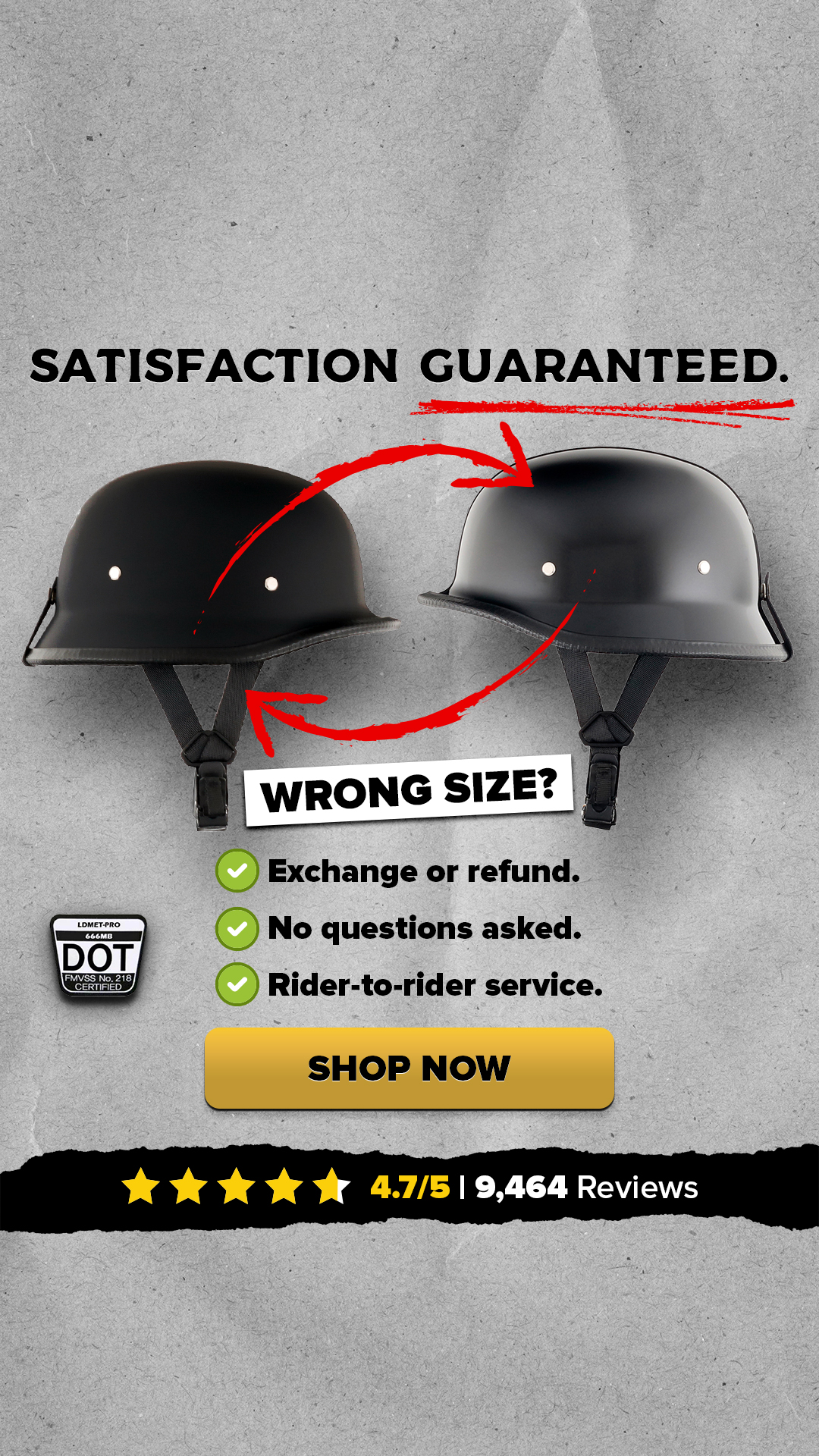 Beanie Helmets Facebook ad