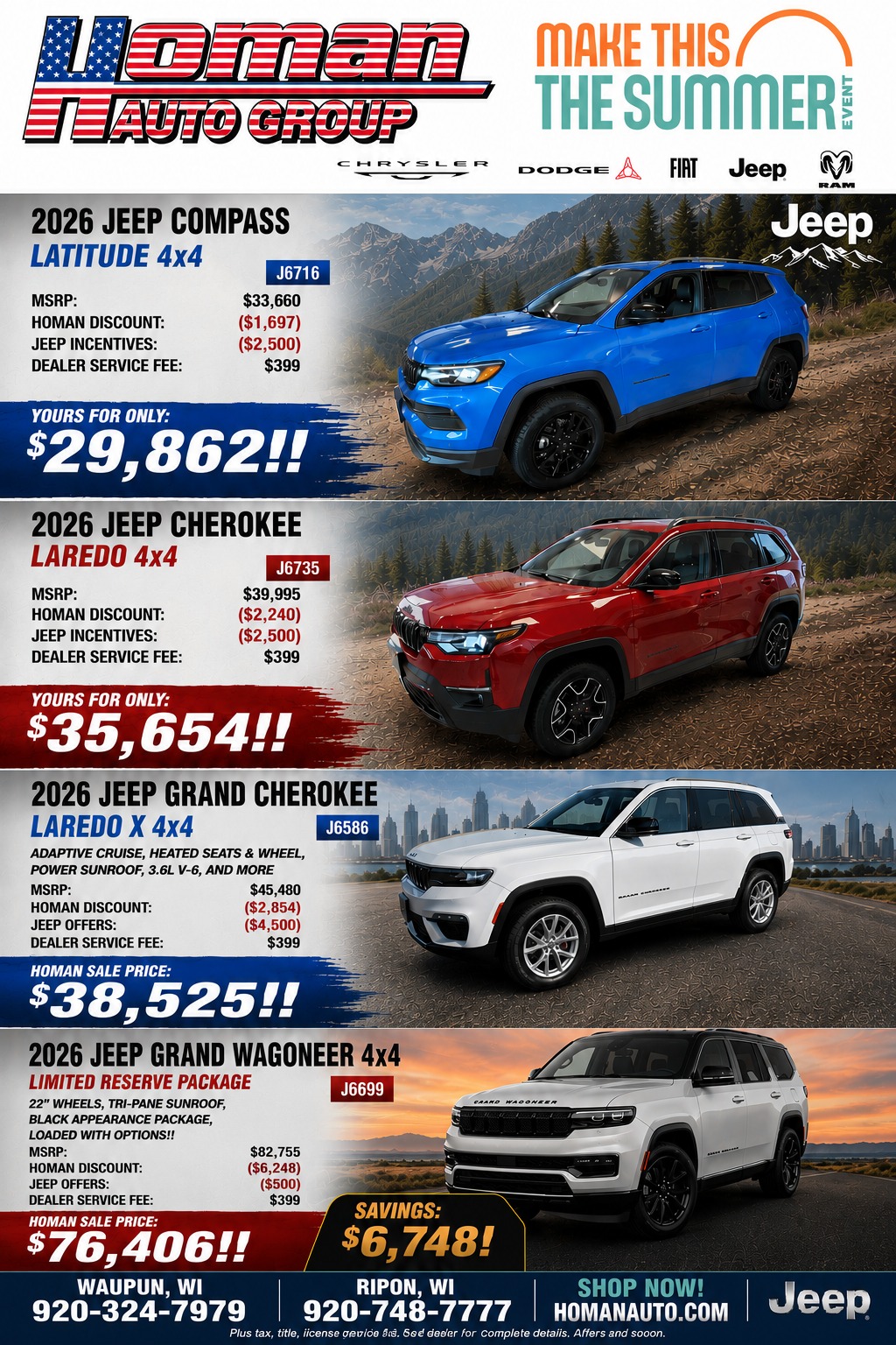 Homan Auto Group Facebook ad: Waupun Group dealer in Waupun WI - New and Used Group…