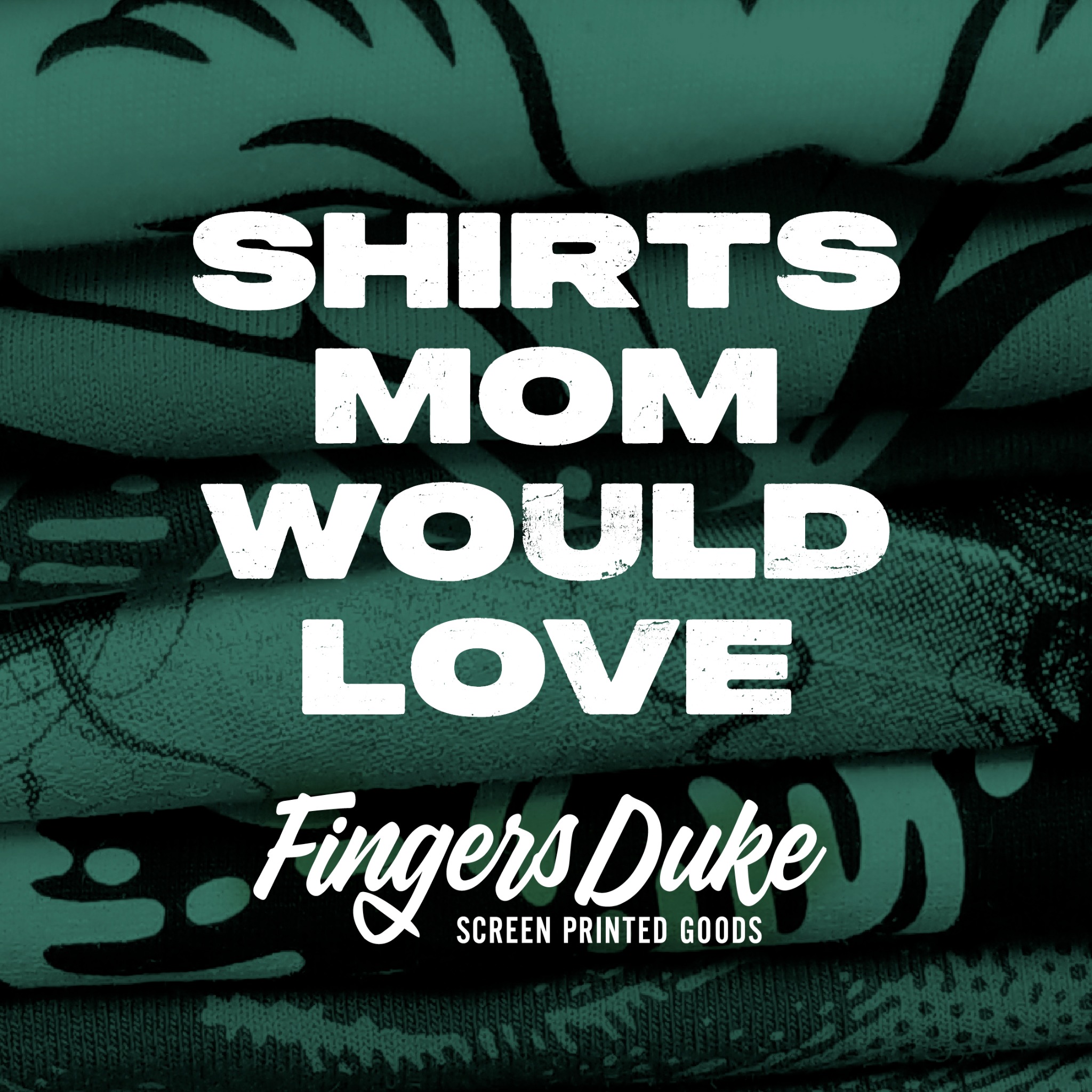 Fingers Duke - Screen Printed Goods Facebook ad
