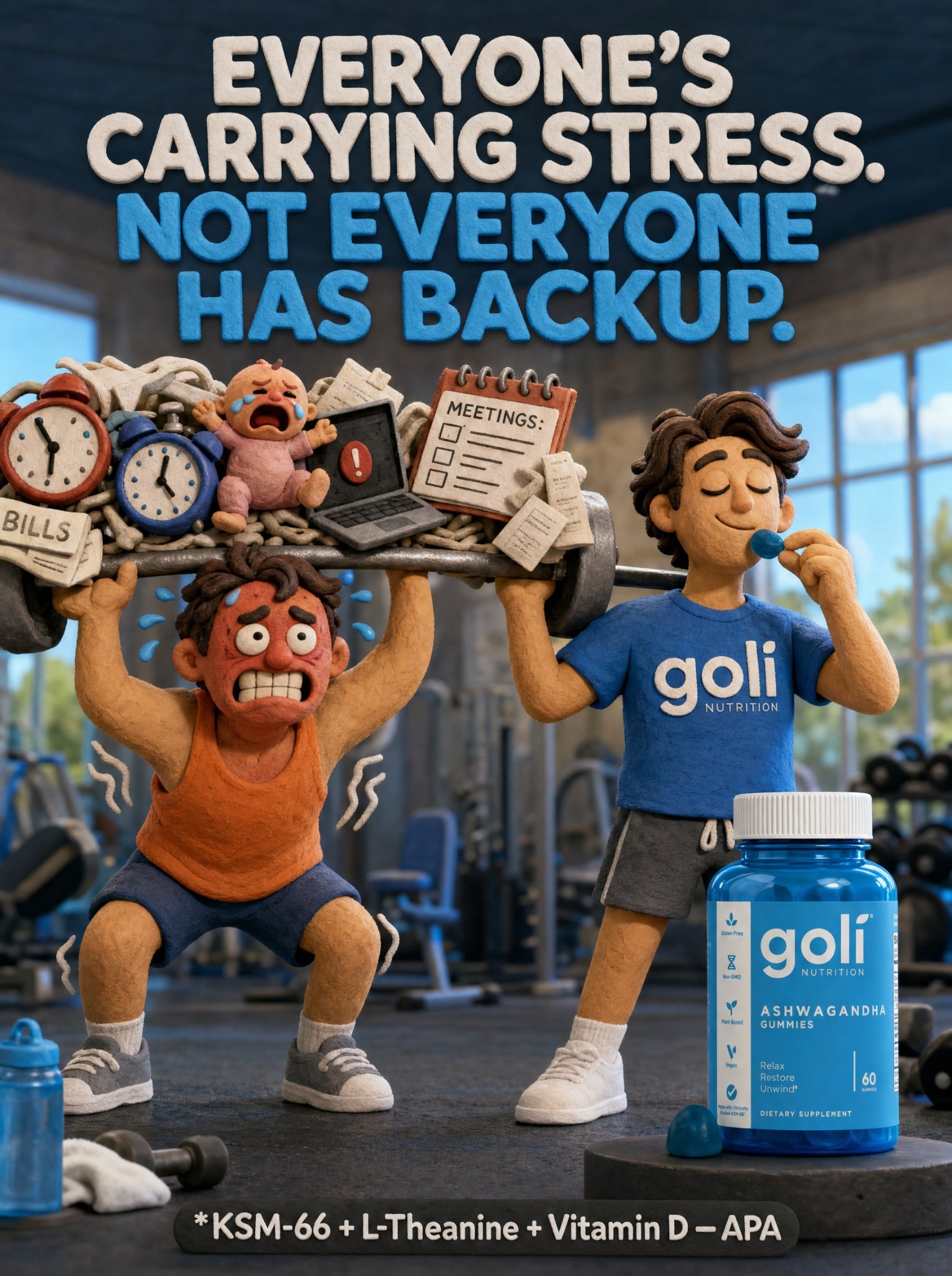 Goli Facebook ad: OVER 60% OFF + 100% FREE Shipping