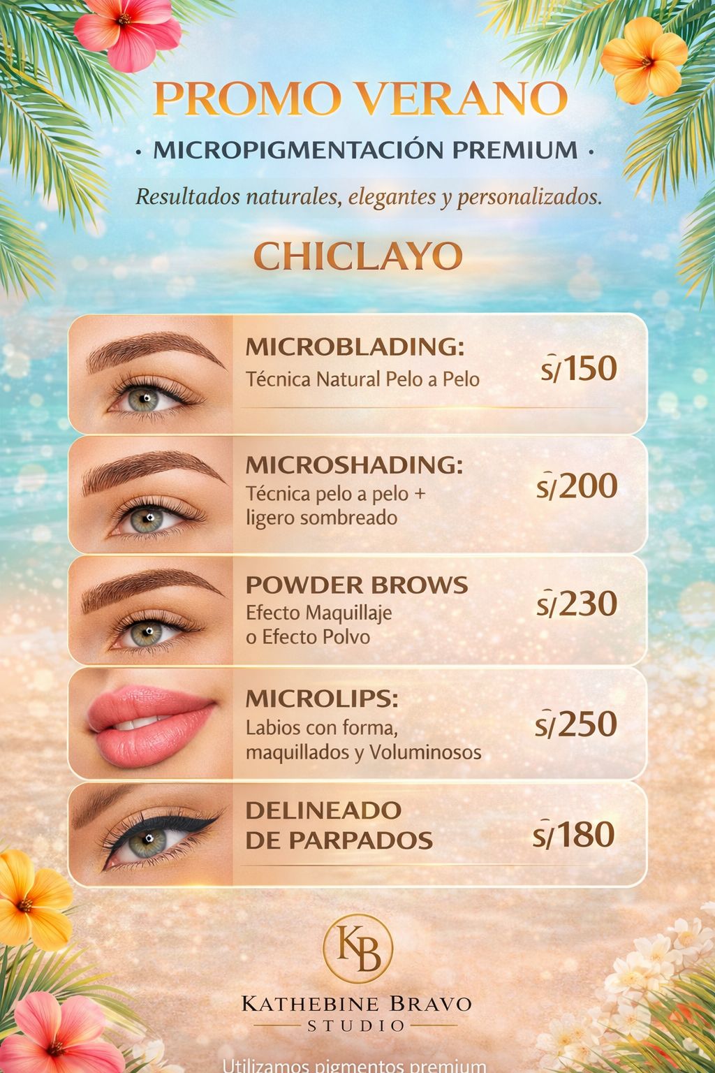 Katherine Bravo Studio PMU Facebook ad