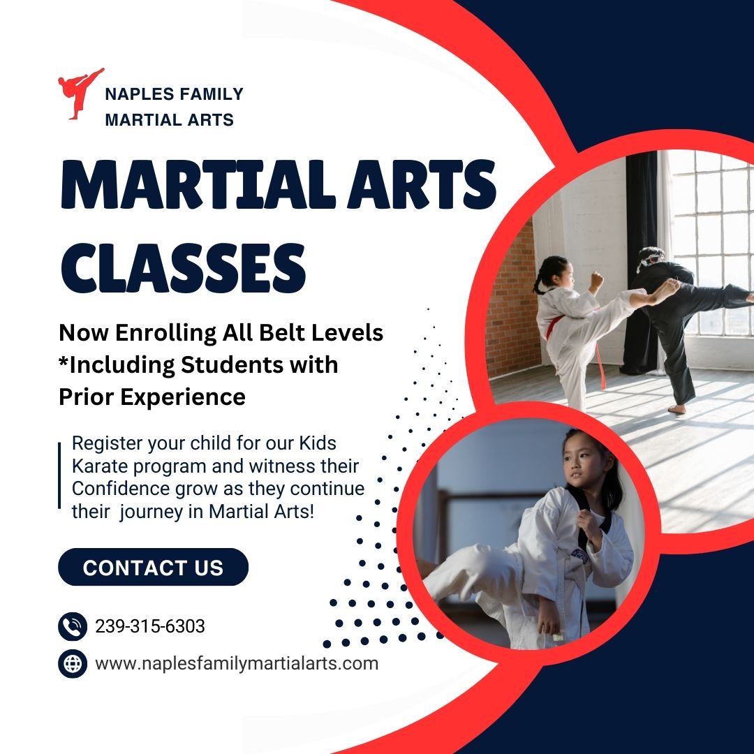 Naples Family Martial Arts Facebook ad: Happy New Year Naples!