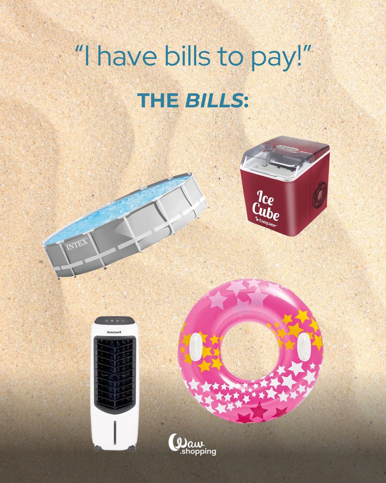 WAW shopping Facebook ad