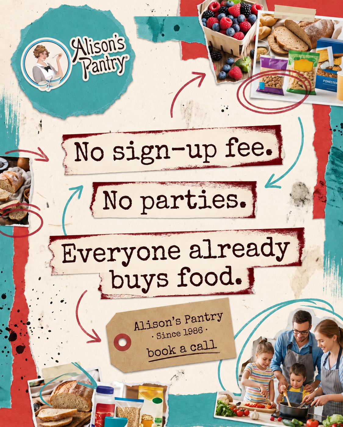 Alison's Pantry Facebook ad
