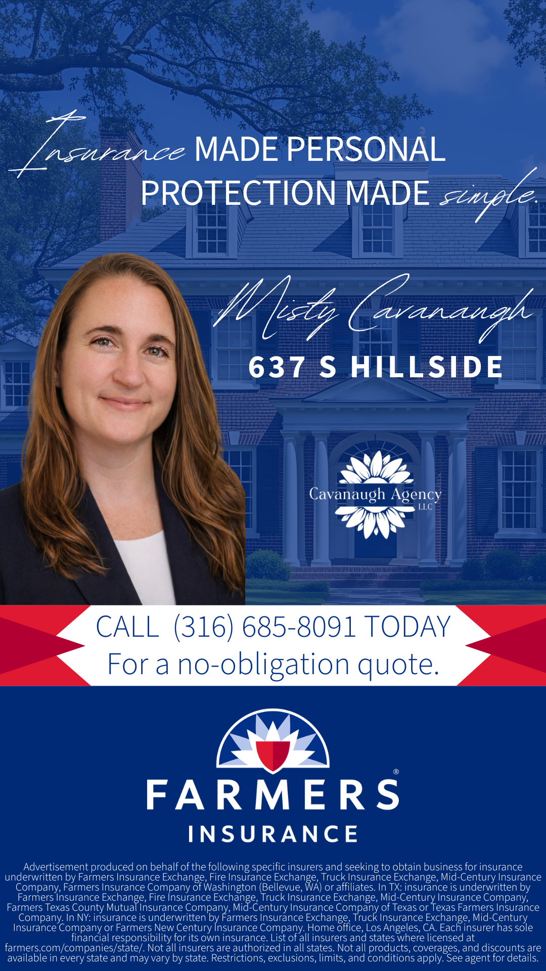 Cavanaugh Agency Facebook ad from Mar 7, 2026
