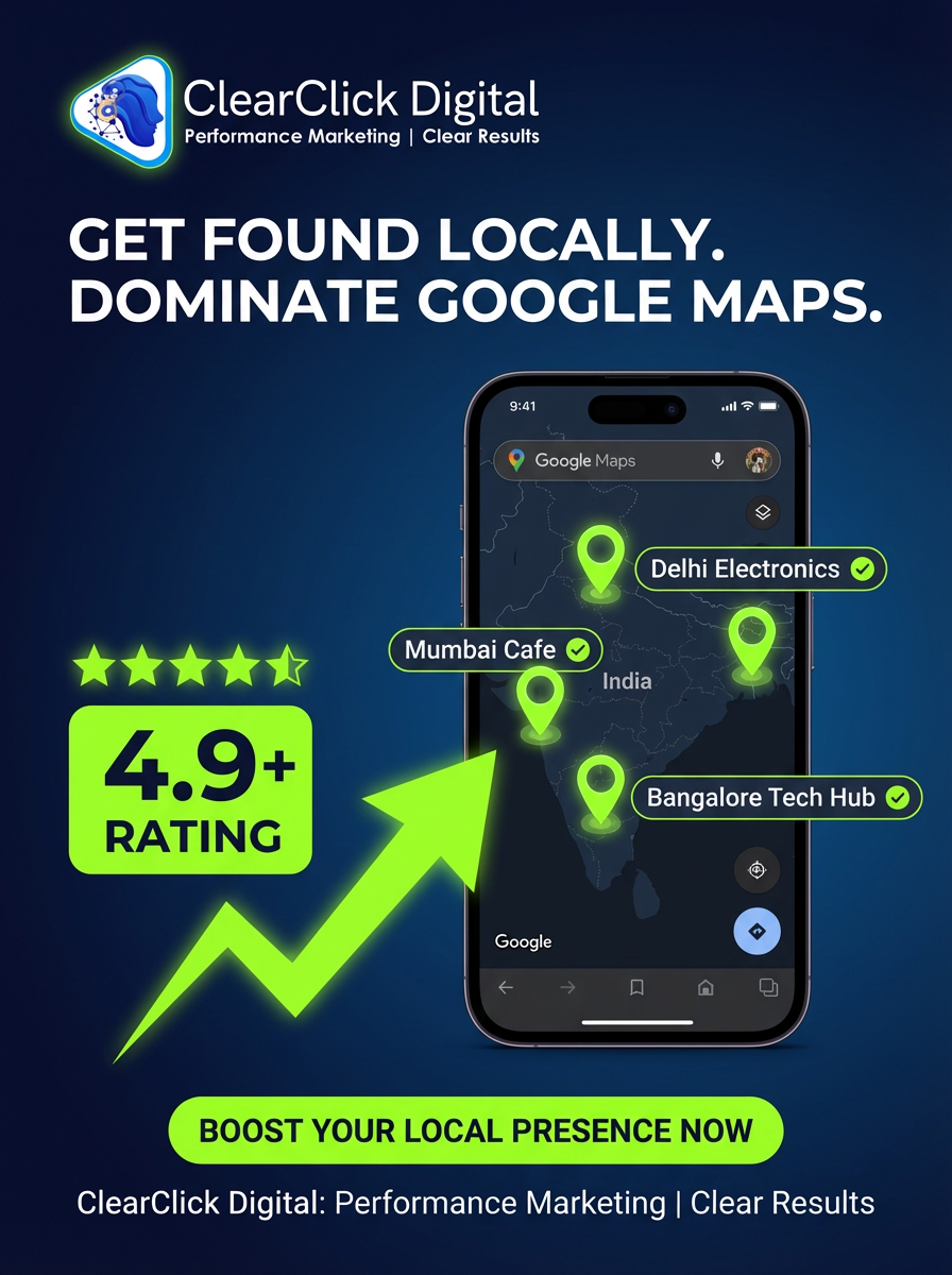 ClearClick Digital Facebook ad: Boost My Local Visibility