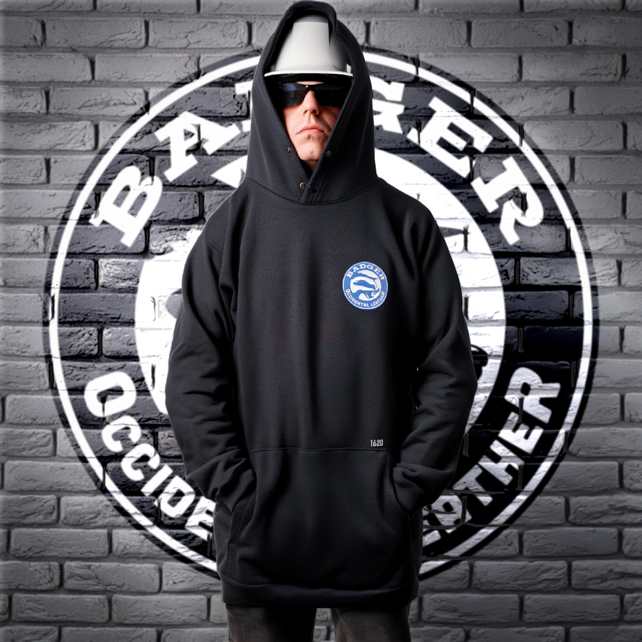 Badger Tool Belts Facebook ad: Score 15% off the Badger Hoodie, designed in…