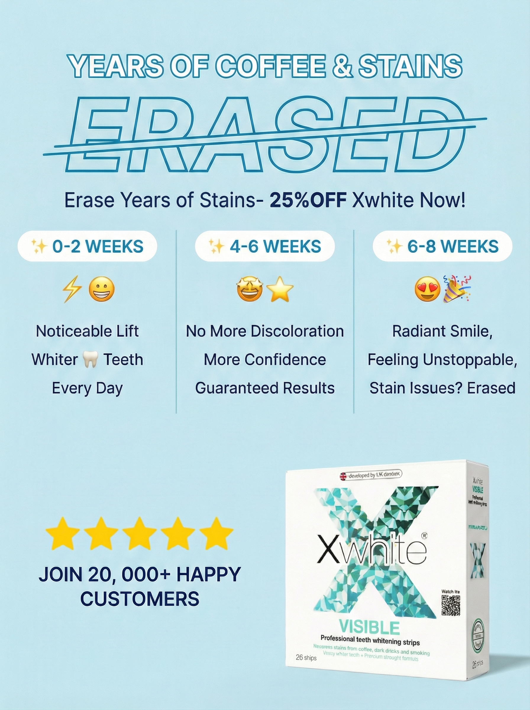 Xwhite Facebook ad