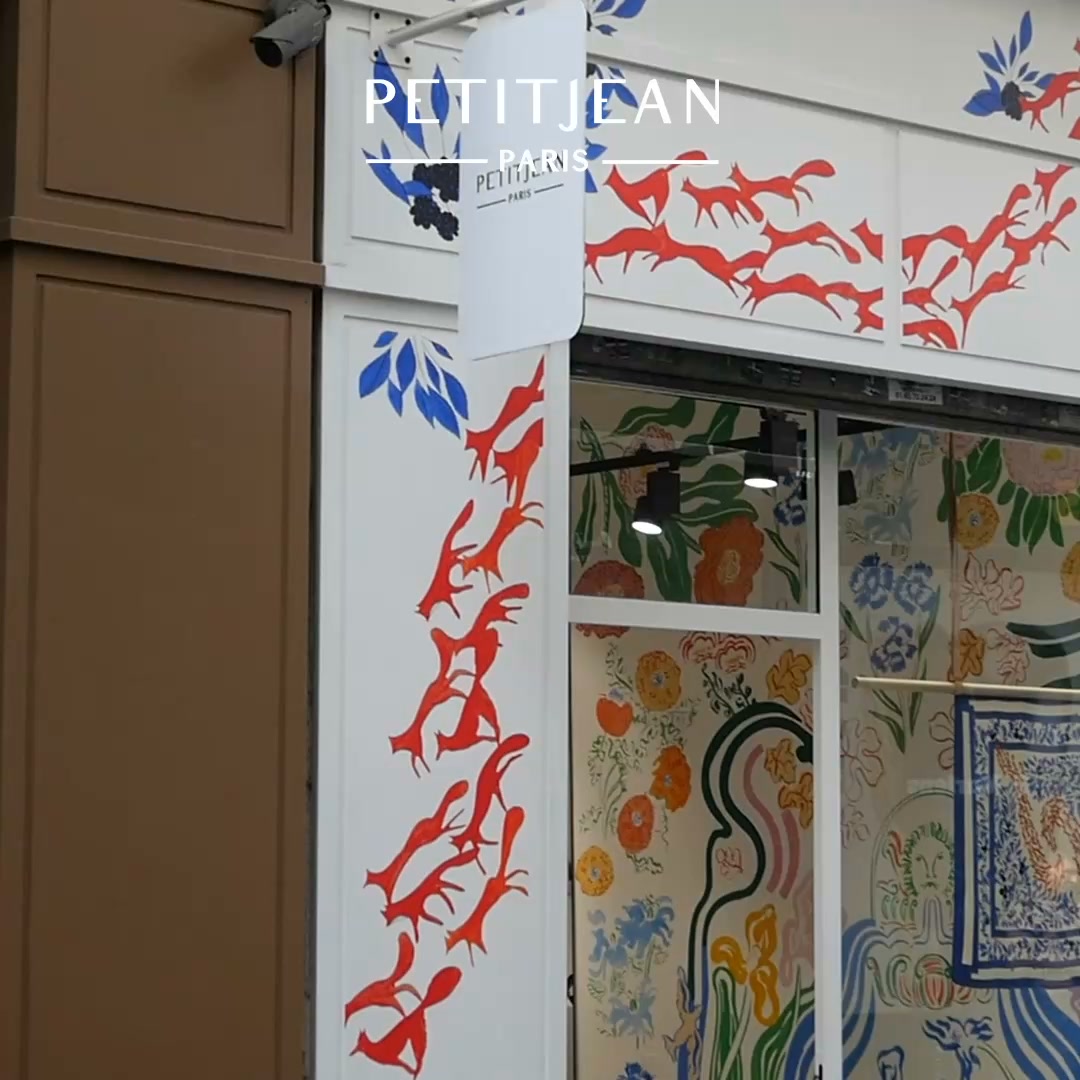 Petitjean Paris Facebook ad: Come discover our silk tales