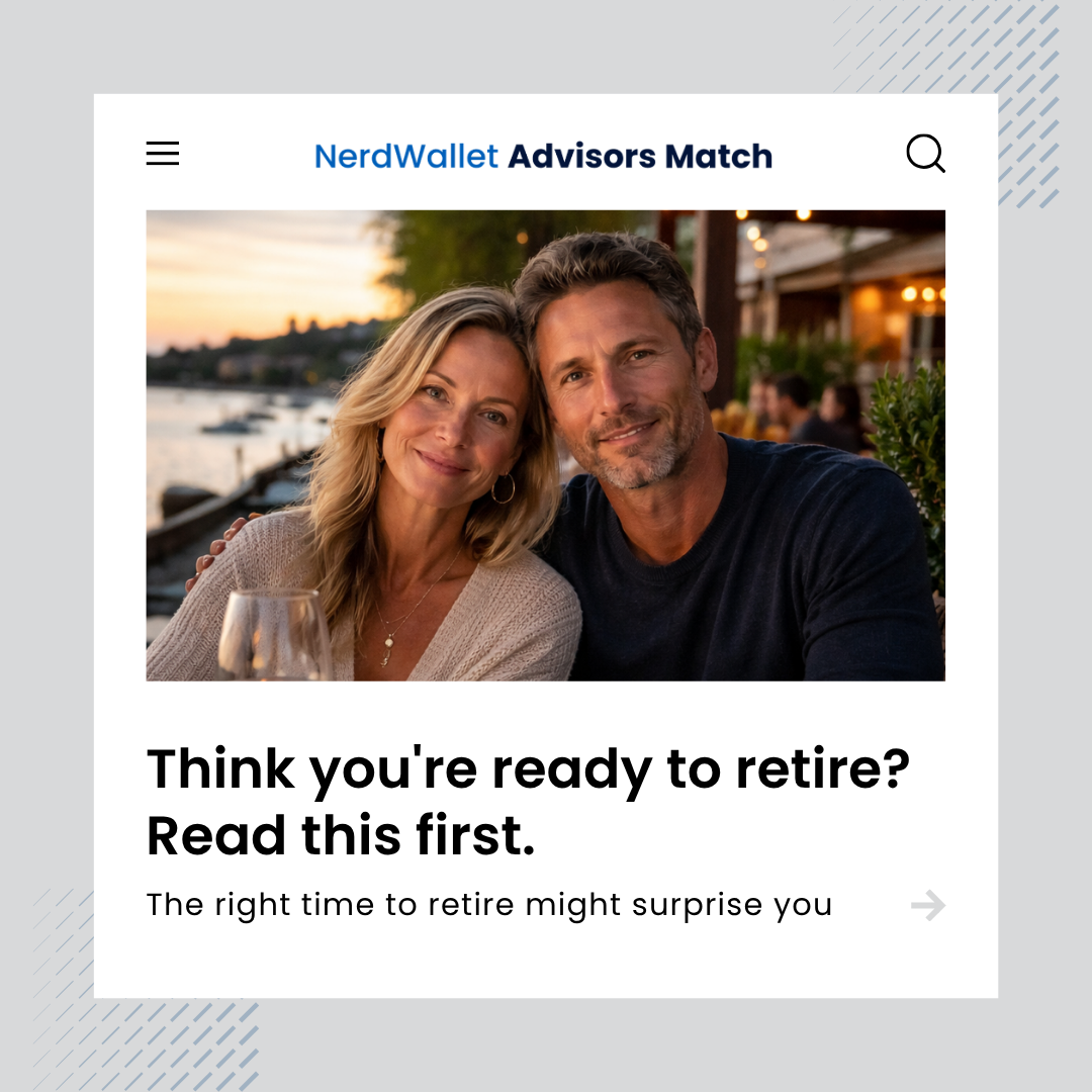 NerdWallet Facebook ad