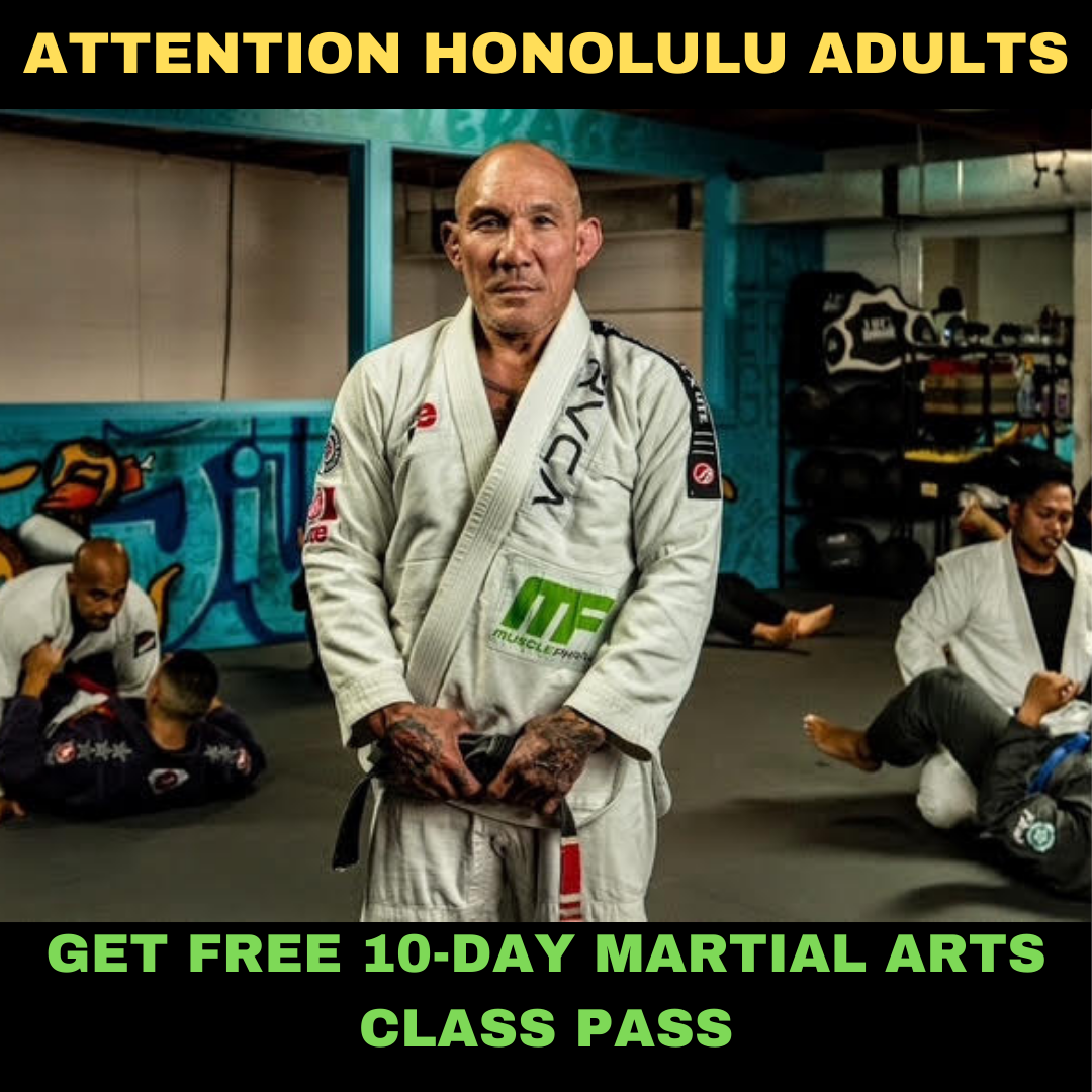 Tako Jiu-Jitsu Academy Facebook ad: Want a FREE 10-Day, Martial Arts Class Pass?