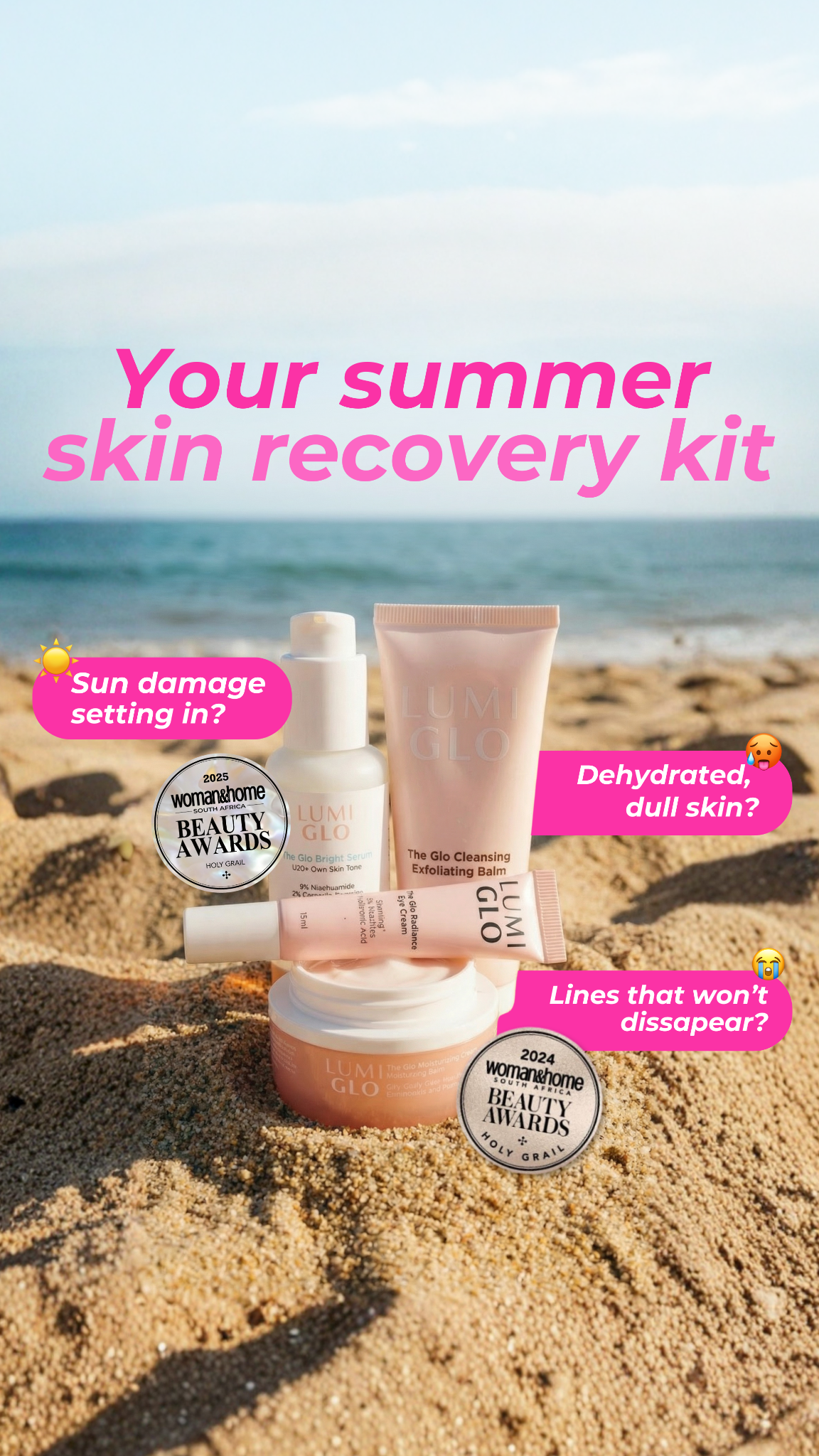 Lumi Glo Skincare Facebook ad