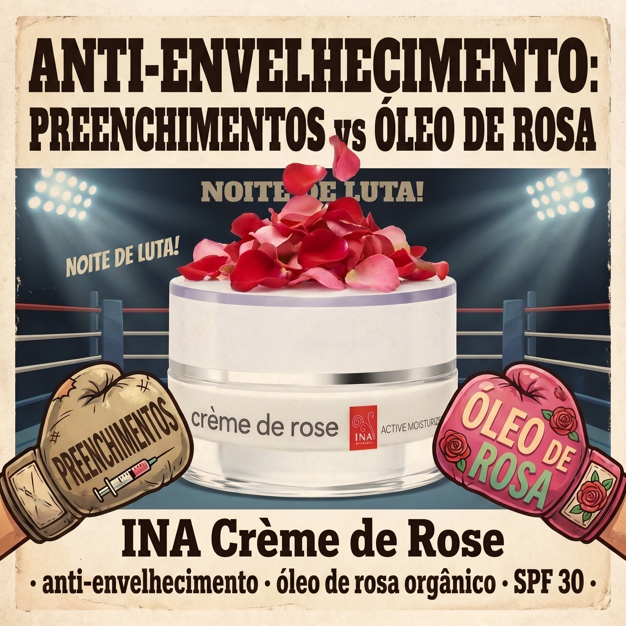 InaEssentials.PT - Cosméticos Orgânicos Familiares Facebook ad: Preenchimento ou óleo de rosa? Escolhes tu.