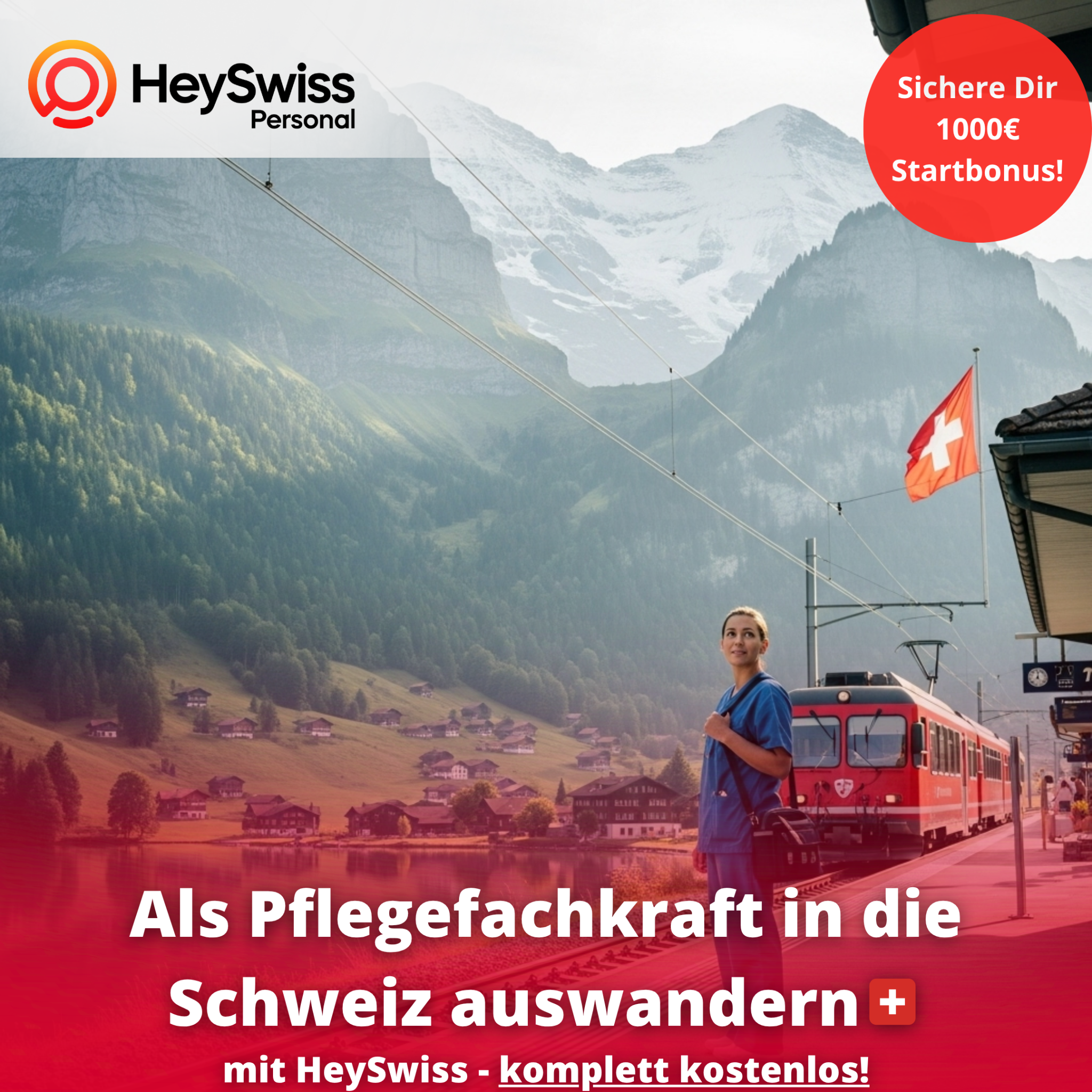 HeySwiss Personal Facebook ad