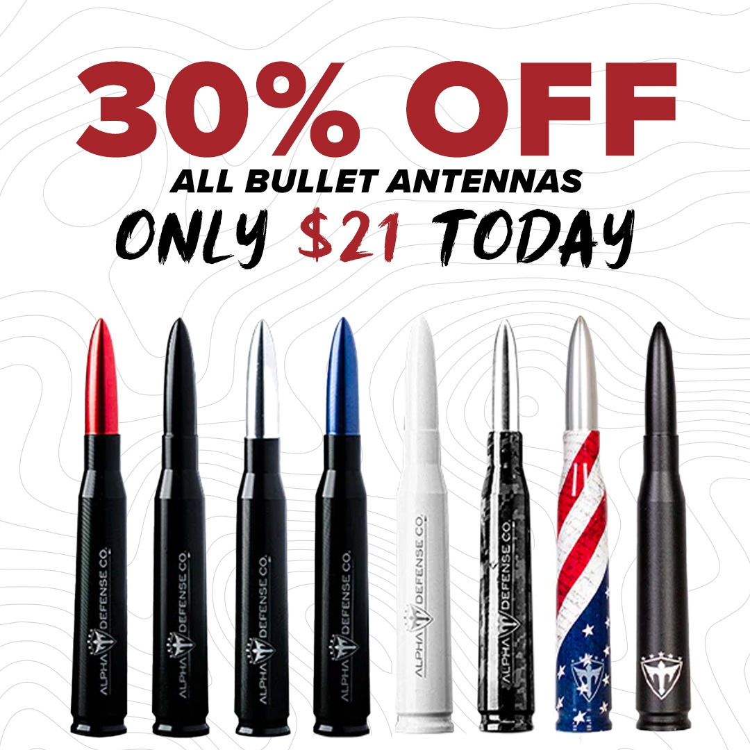Alpha Defense CO. Facebook ad: ★New & Improved Styles!