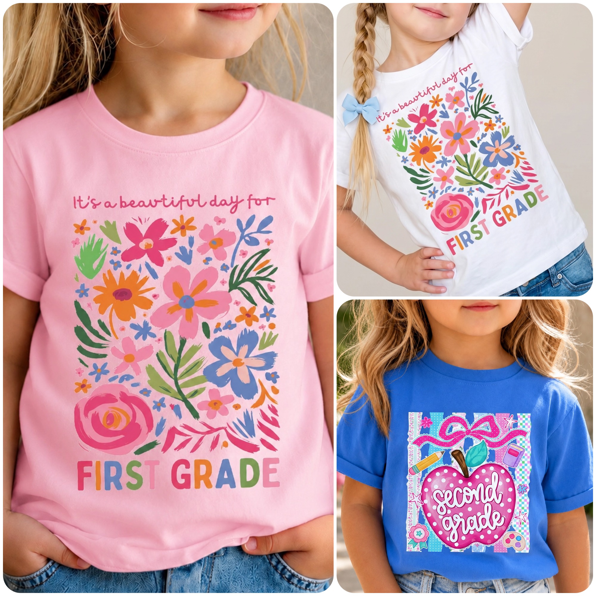 Sokidsun Facebook ad: Back to School -shirts