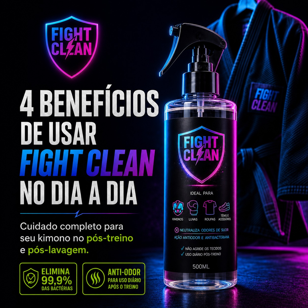 Fight clean sports Facebook ad