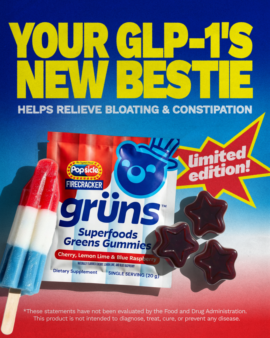 Grüns Facebook ad