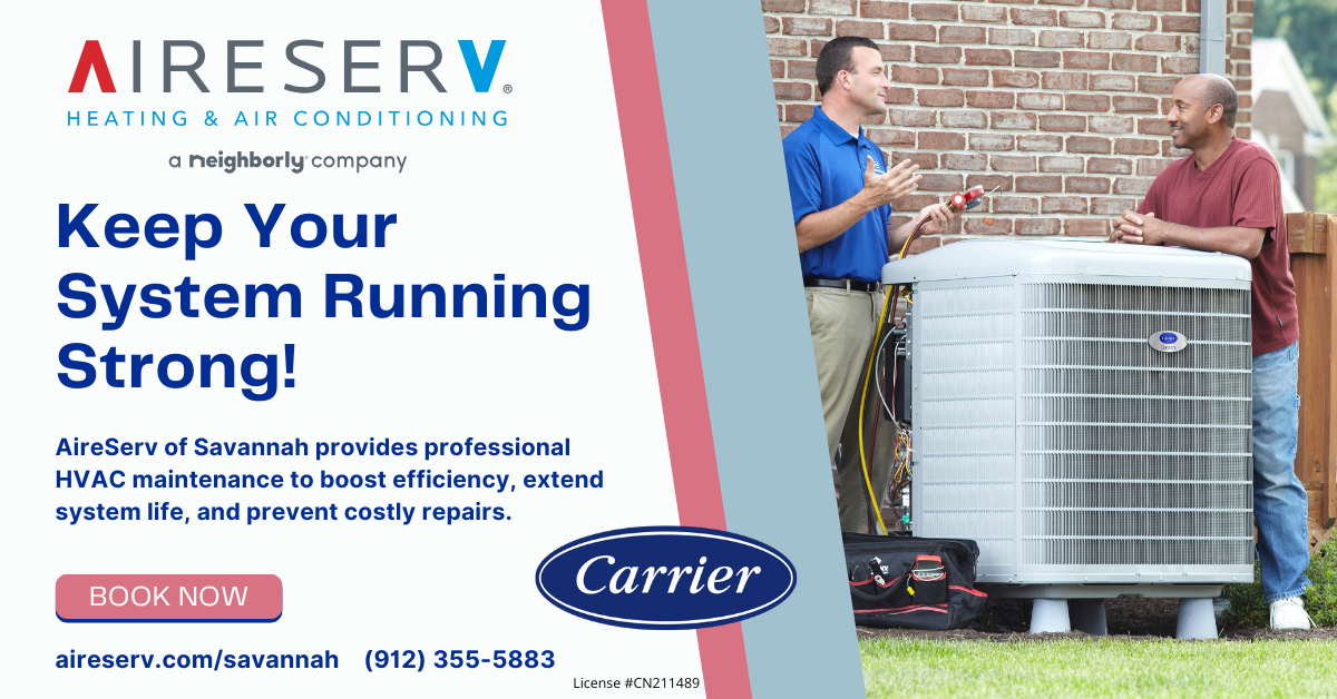 Aire Serv of Savannah Facebook ad