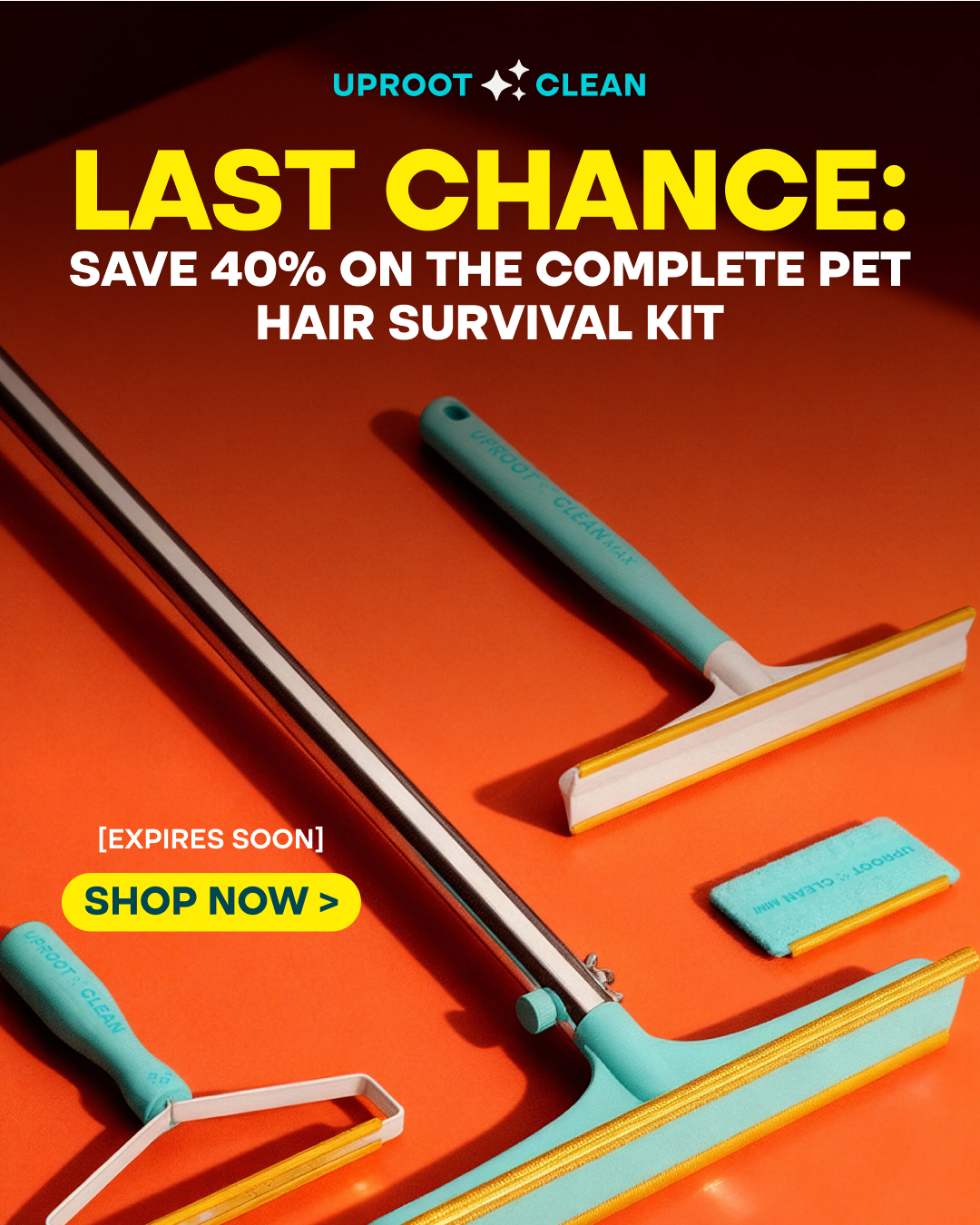 Uproot Clean Facebook ad