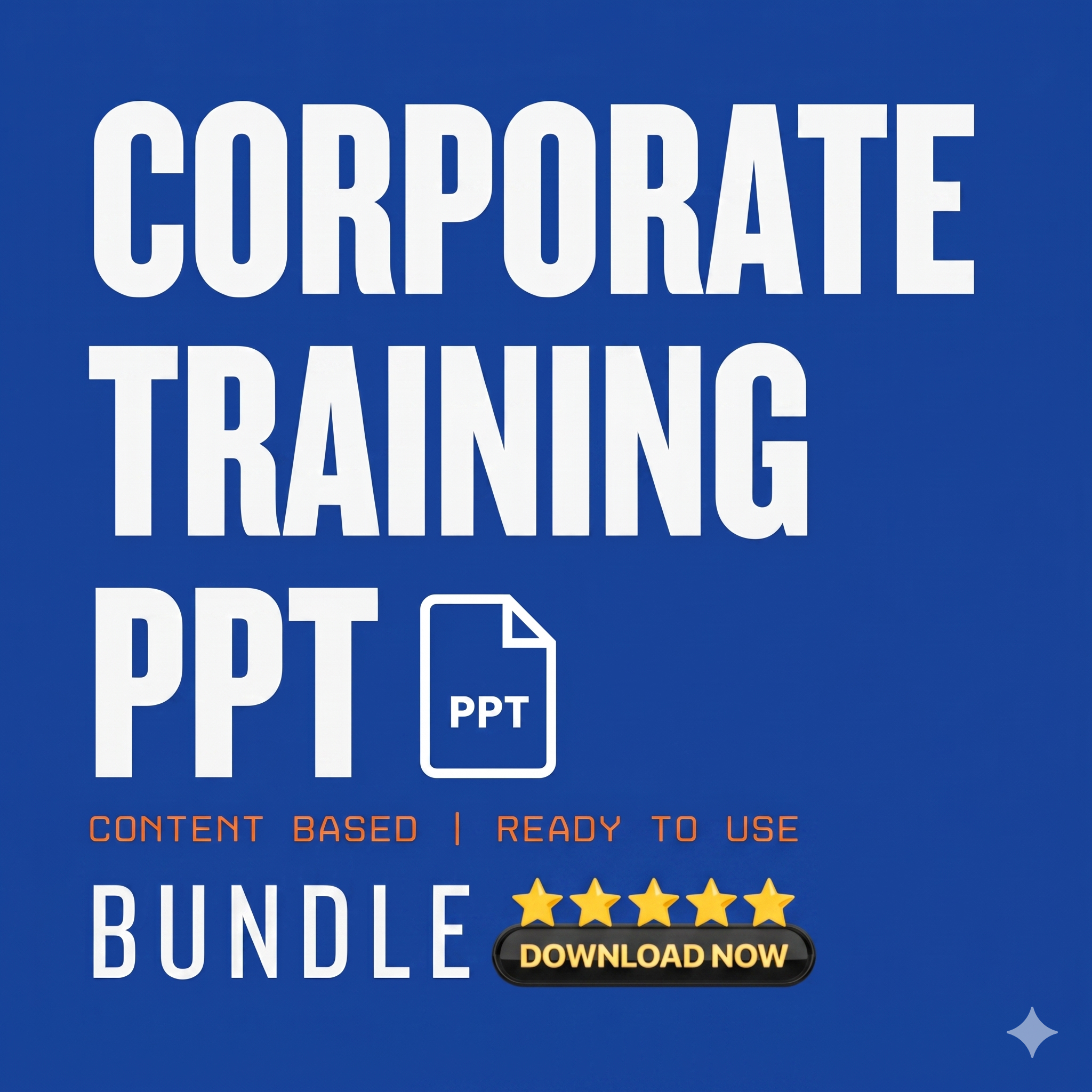 Mega Trainer Bundle Facebook ad: Stop building PPT. Start delivering. Start earning.