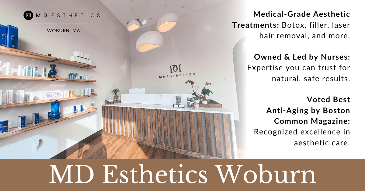MD Esthetics Woburn Facebook ad: Get Natural Results