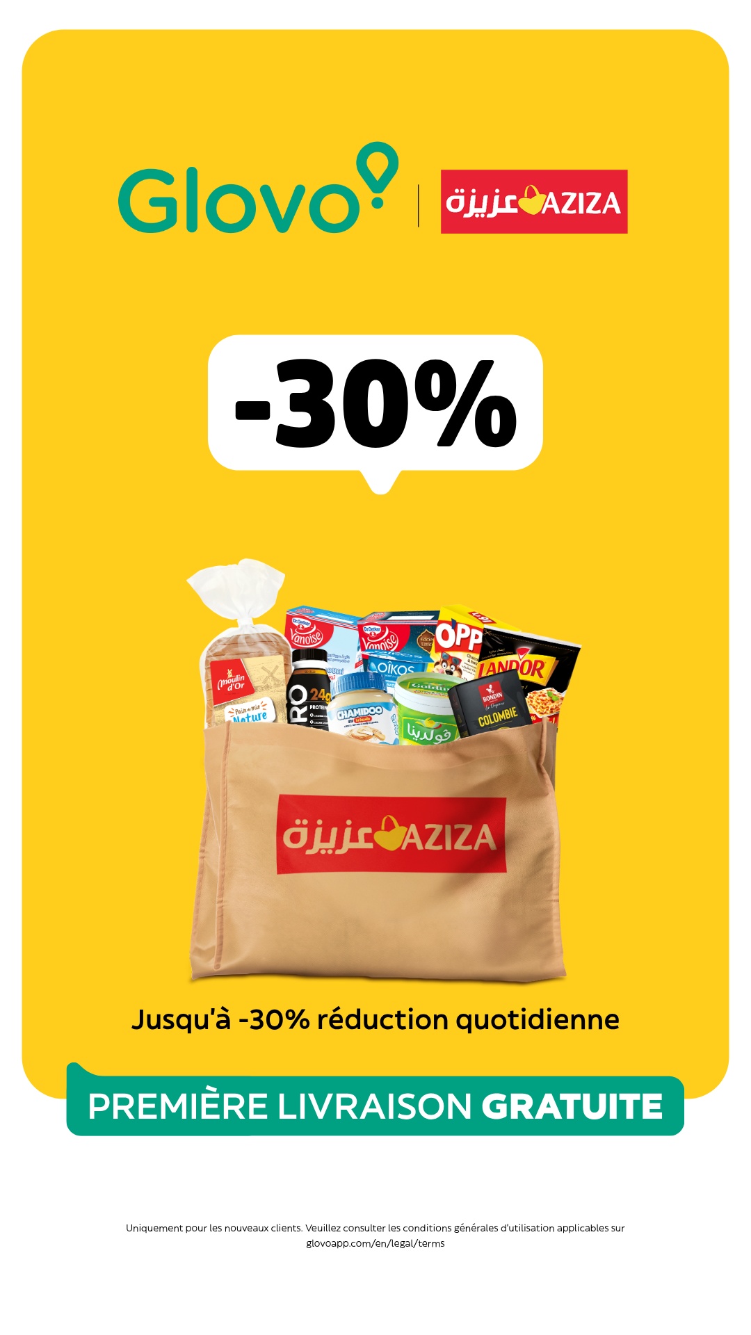Glovo Facebook ad