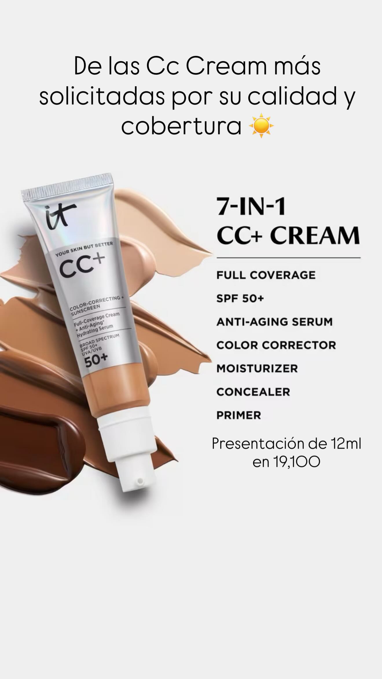 Be Beauty Cosmetics CR Facebook ad: Envios a todo el país (Correos- mensajería)