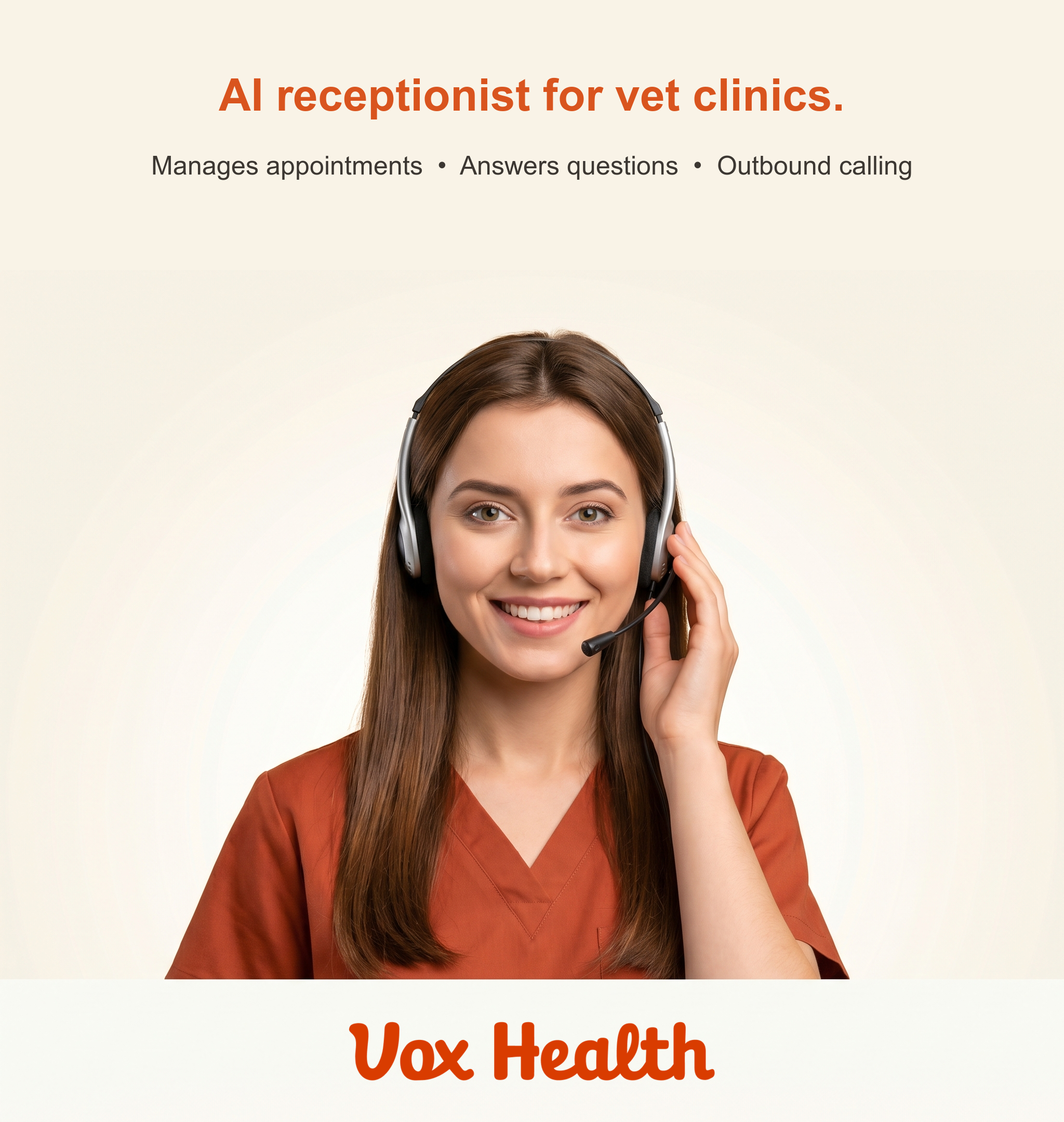 VoxHealth AI Facebook ad