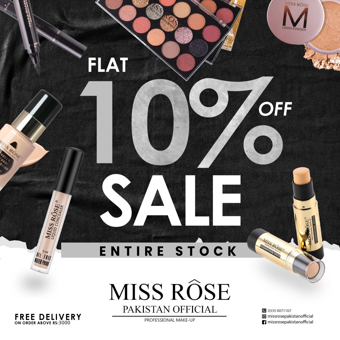Miss Rose Pakistan Official Facebook ad