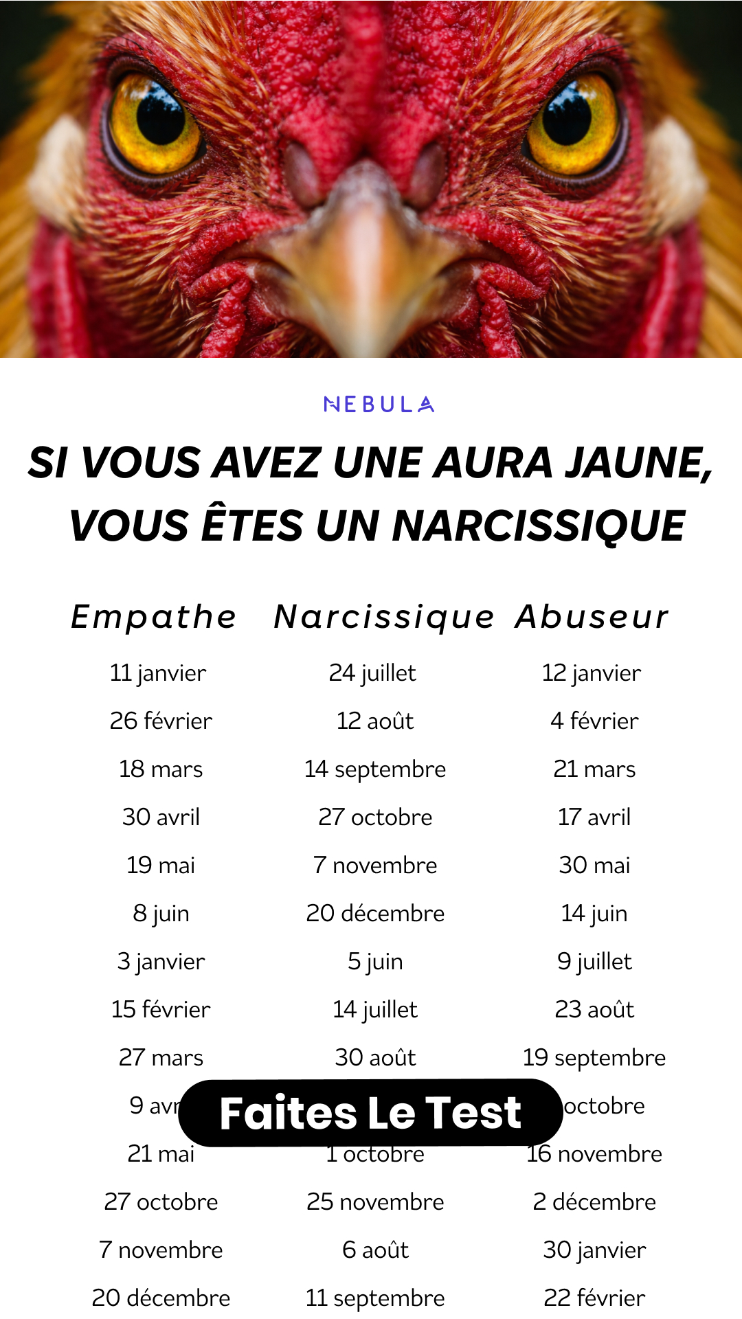 Nebula: Aura Power Reading Facebook ad