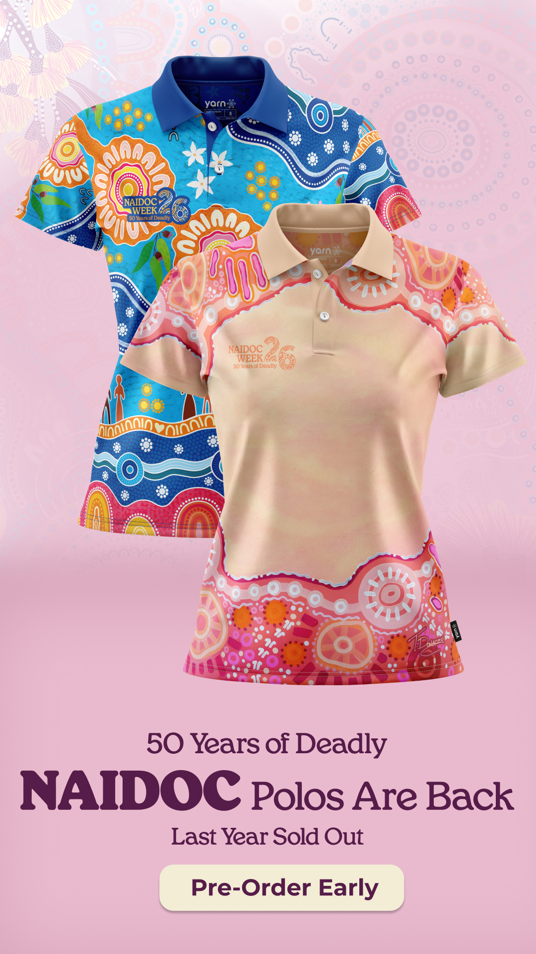Yarn Facebook ad