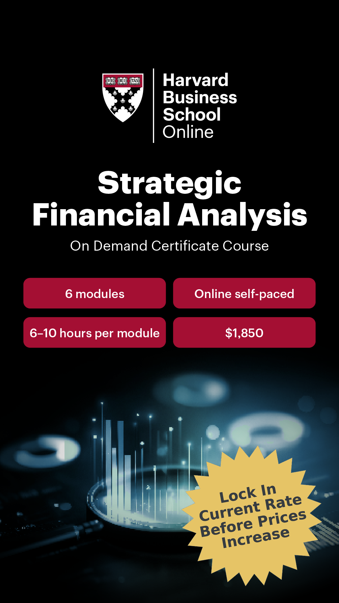 Harvard Business School Online Facebook ad
