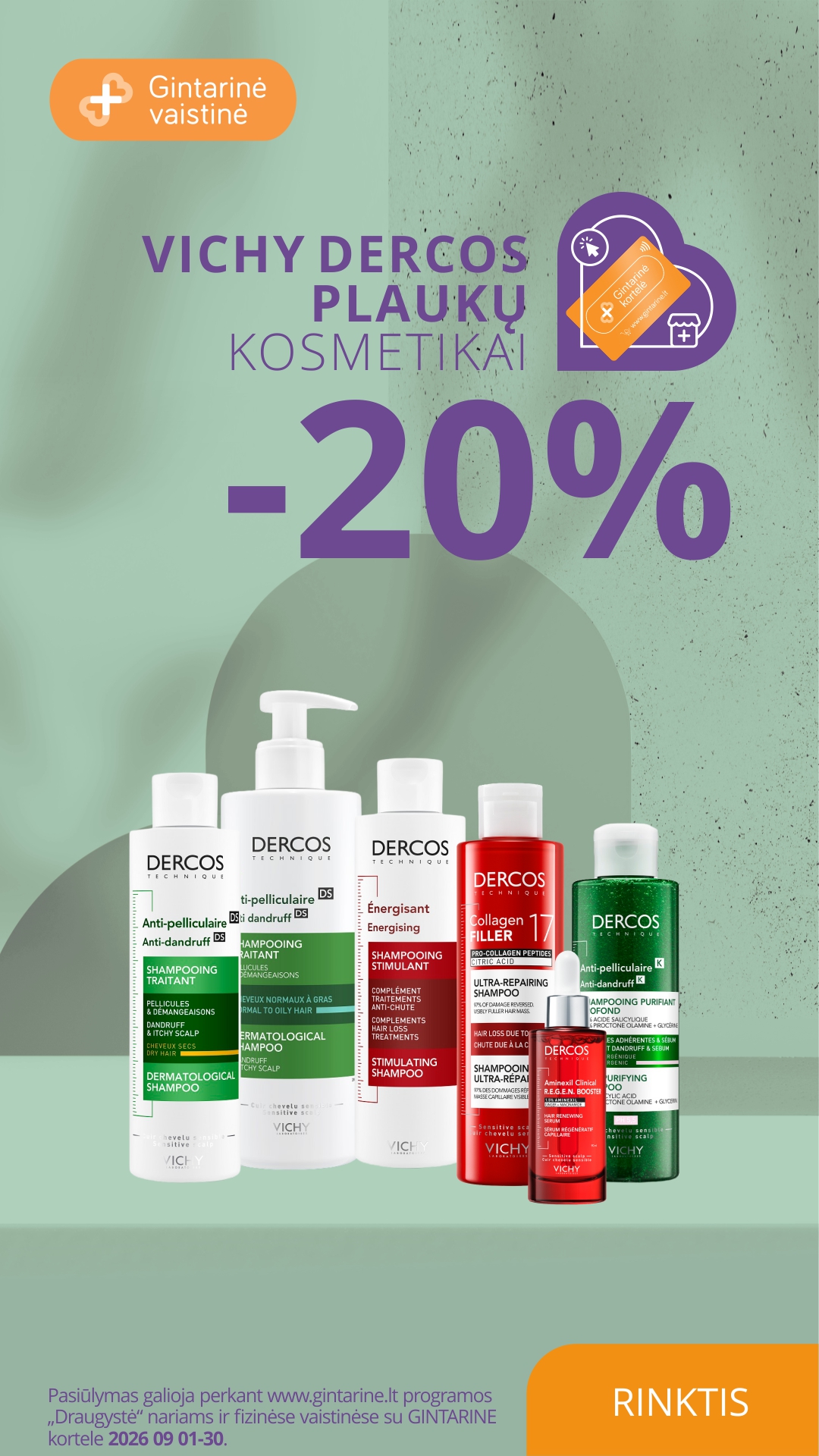 Gintarinė Vaistinė Facebook ad: MĖNESIO PASIŪLYMAS