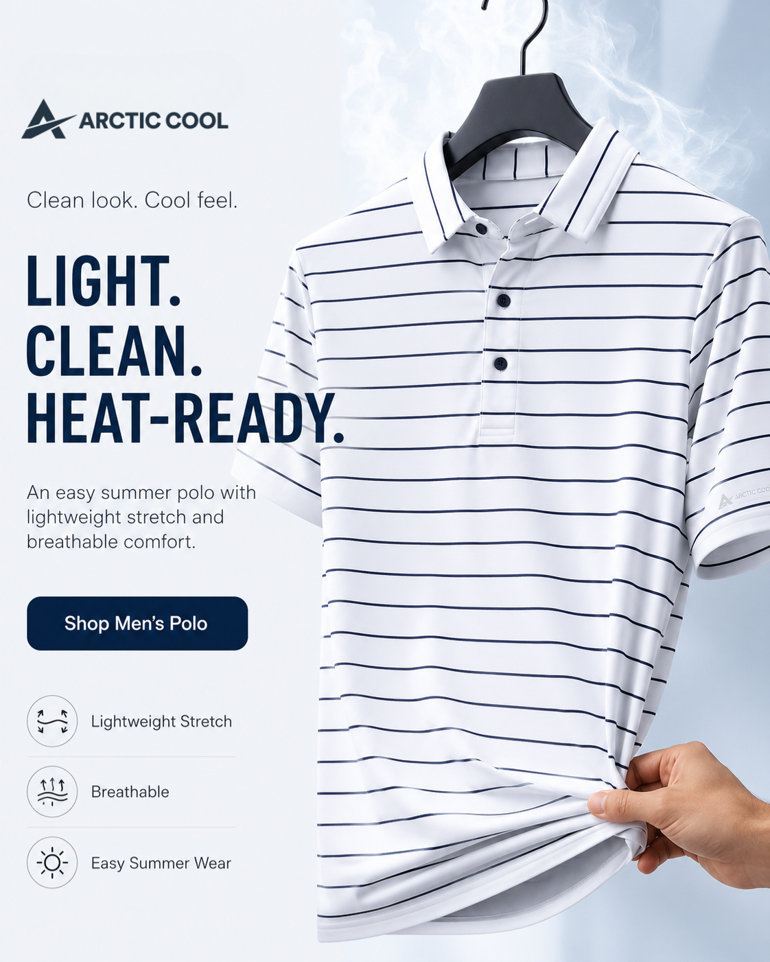 Arctic Cool Facebook ad