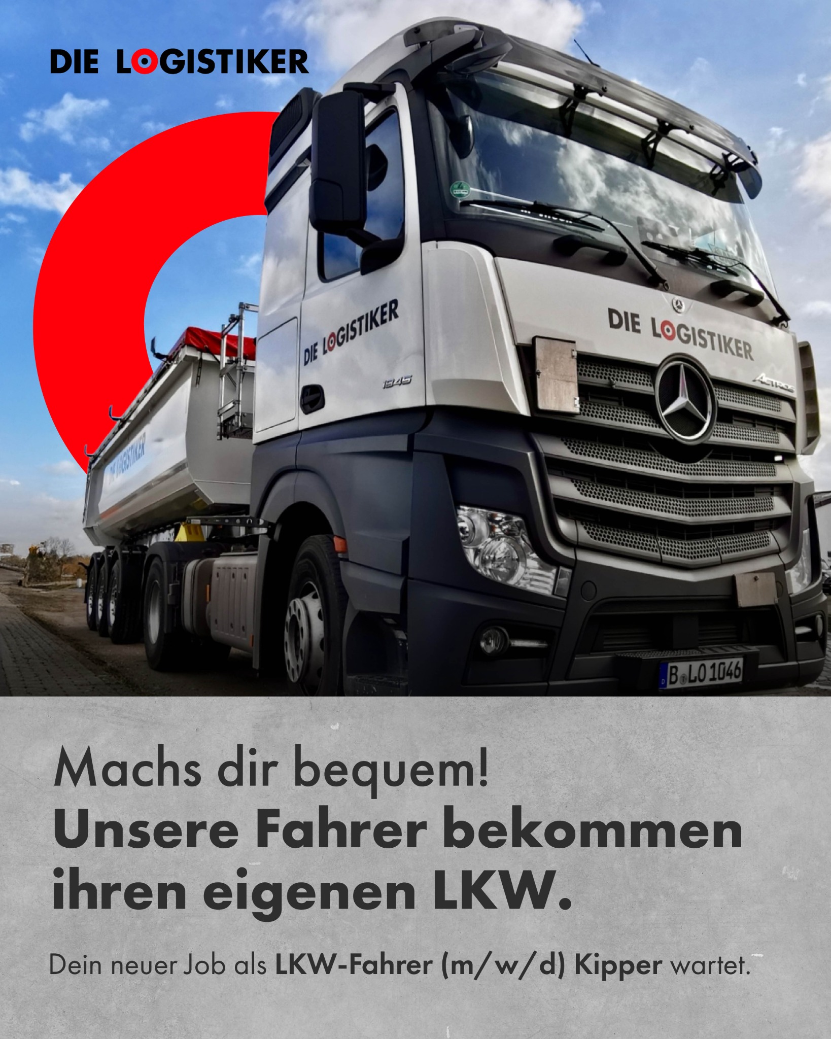 RÖFA - DIE LOGISTIKER GmbH Facebook ad: Werde Teil der Crew!