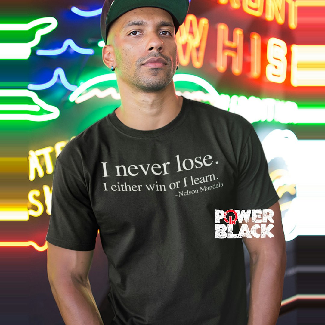 Power In Black Facebook ad: T-shirts starting under $15