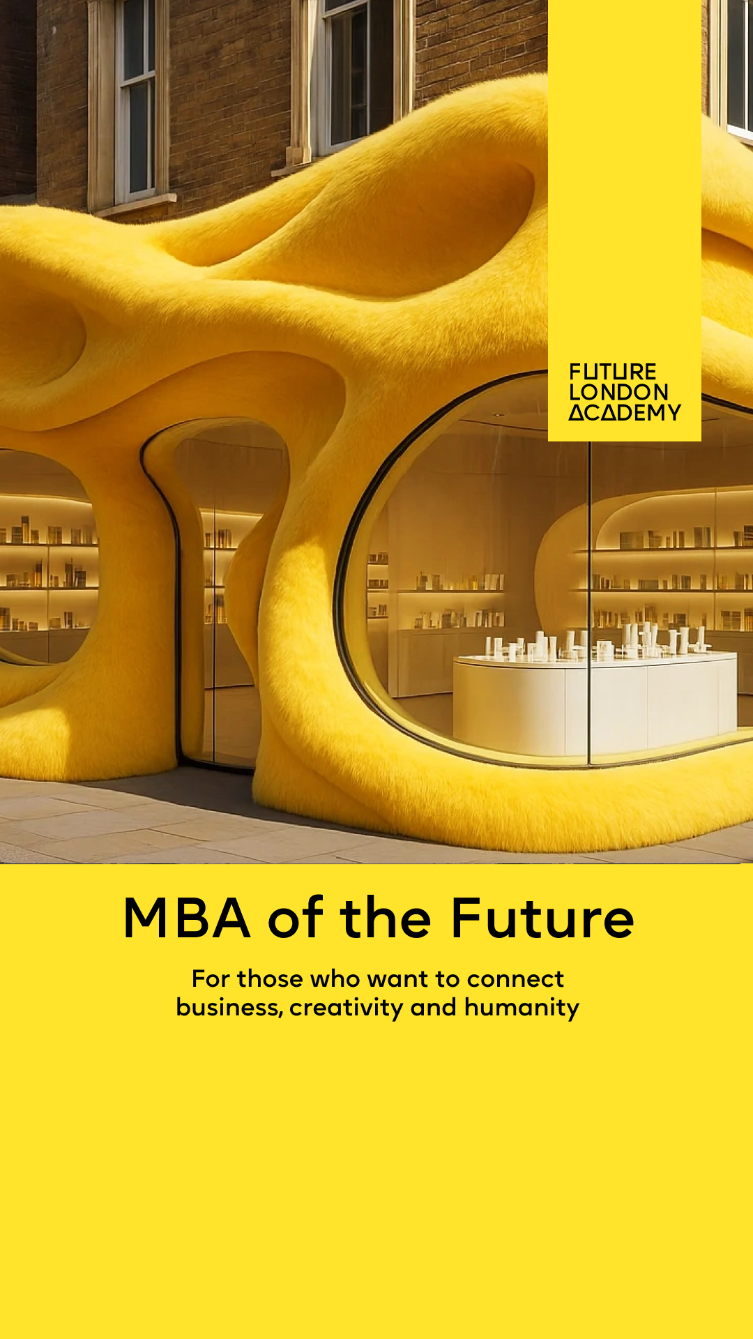 Future London Academy Facebook ad