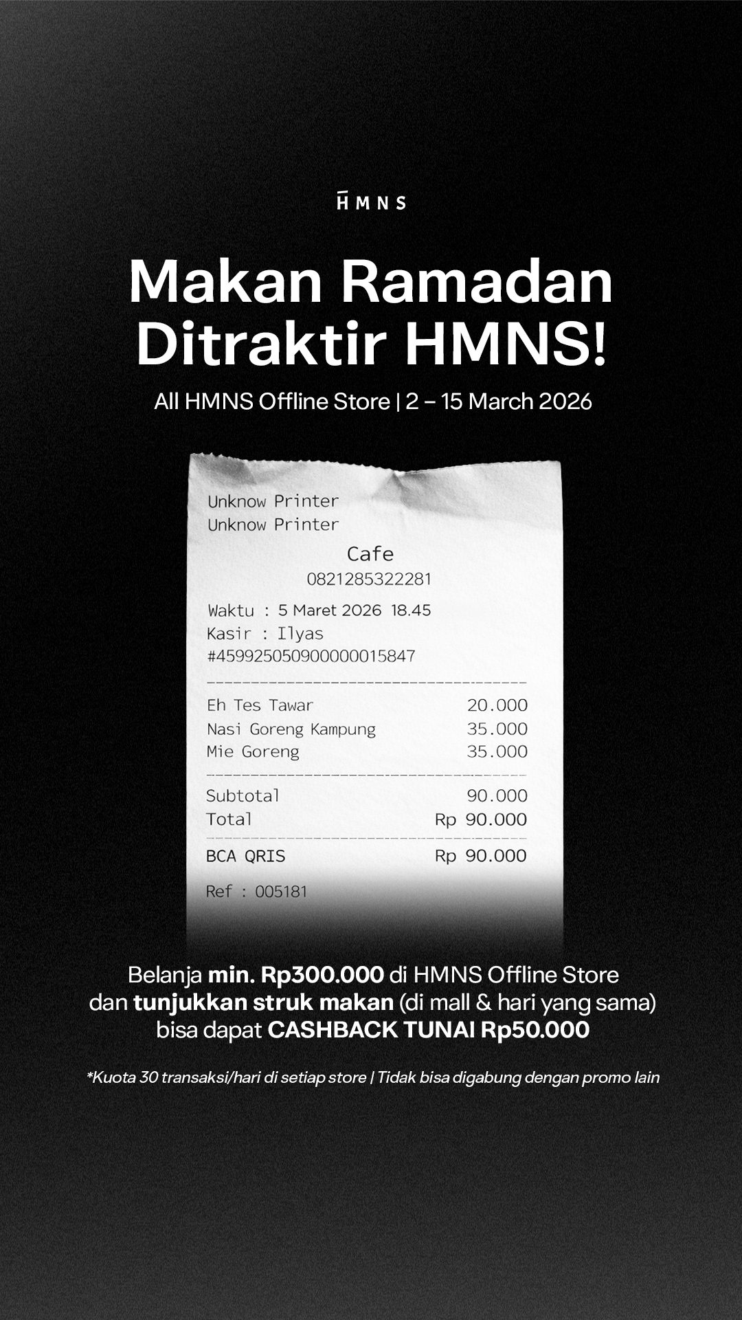 HMNS Perfume Facebook ad
