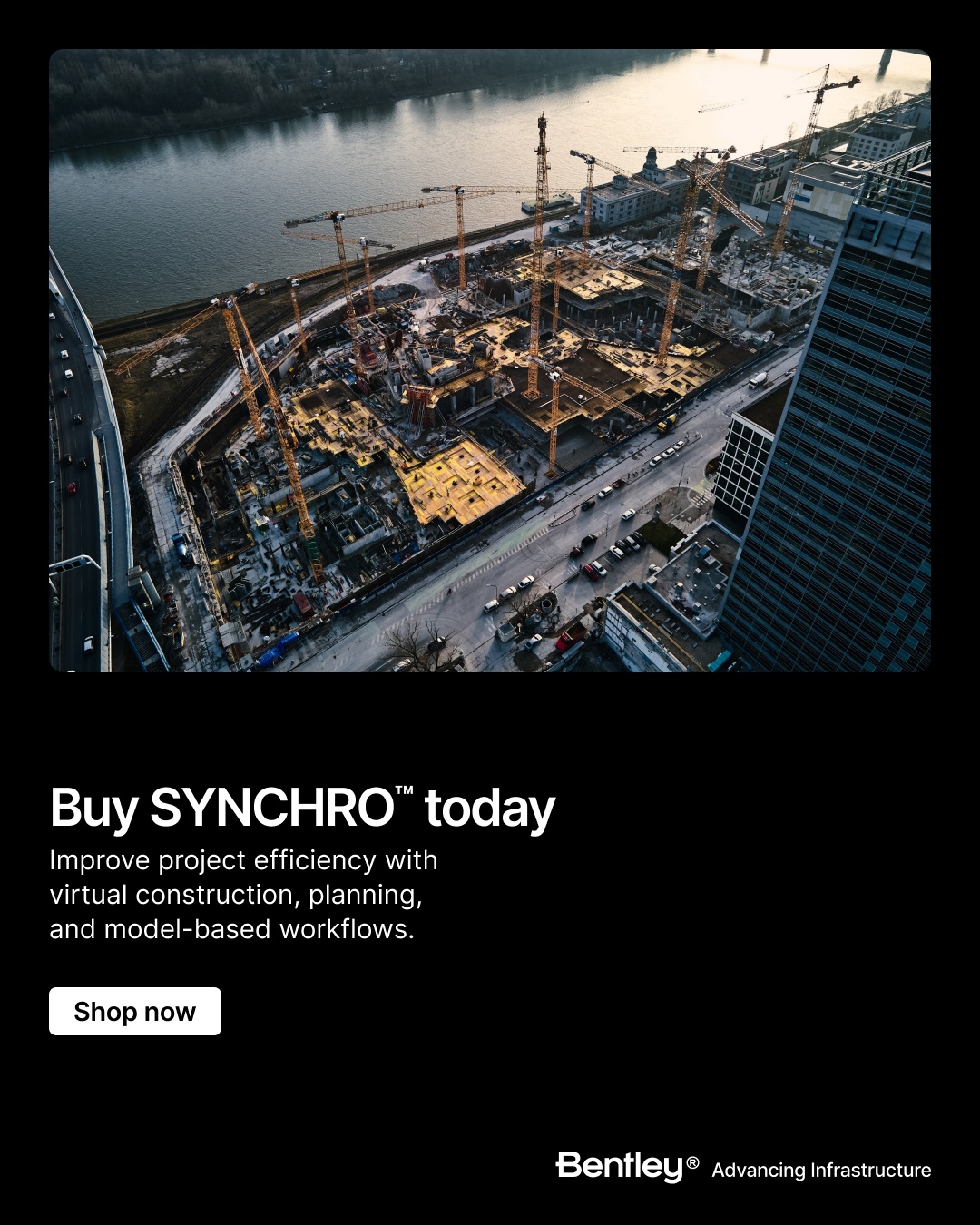 Bentley Systems Facebook ad