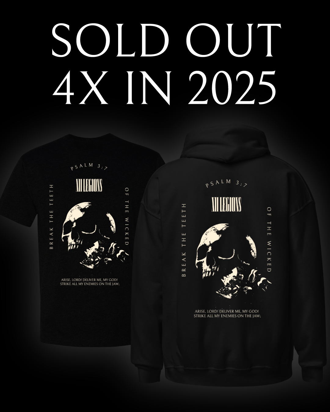 XII Legions Facebook ad: The Psalm 3:7 Collection
